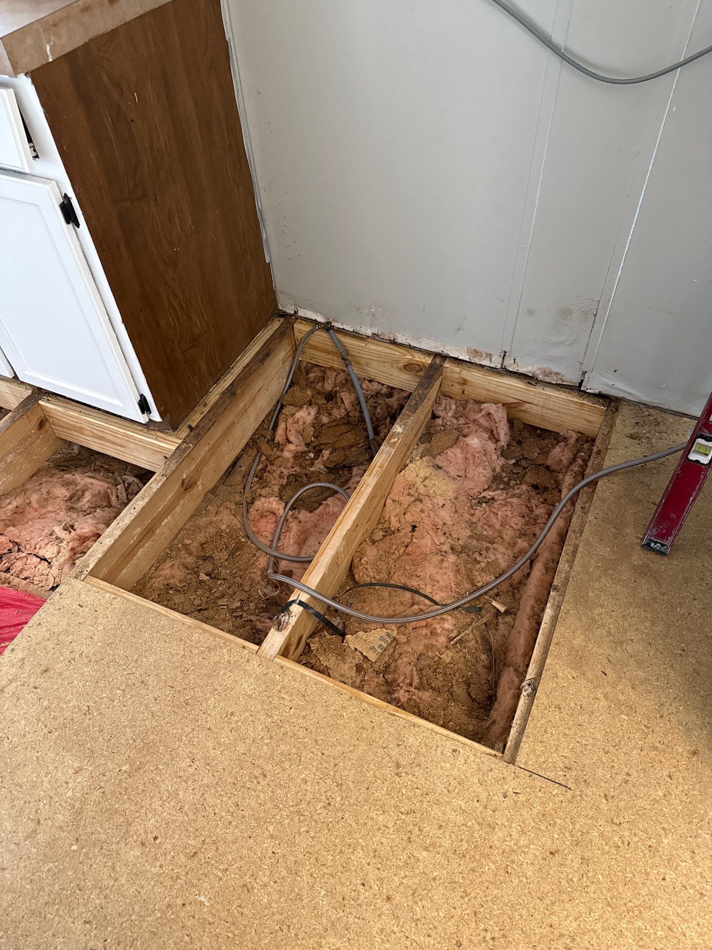 Subfloor Repairs With LVP Installation by Axtra Hand