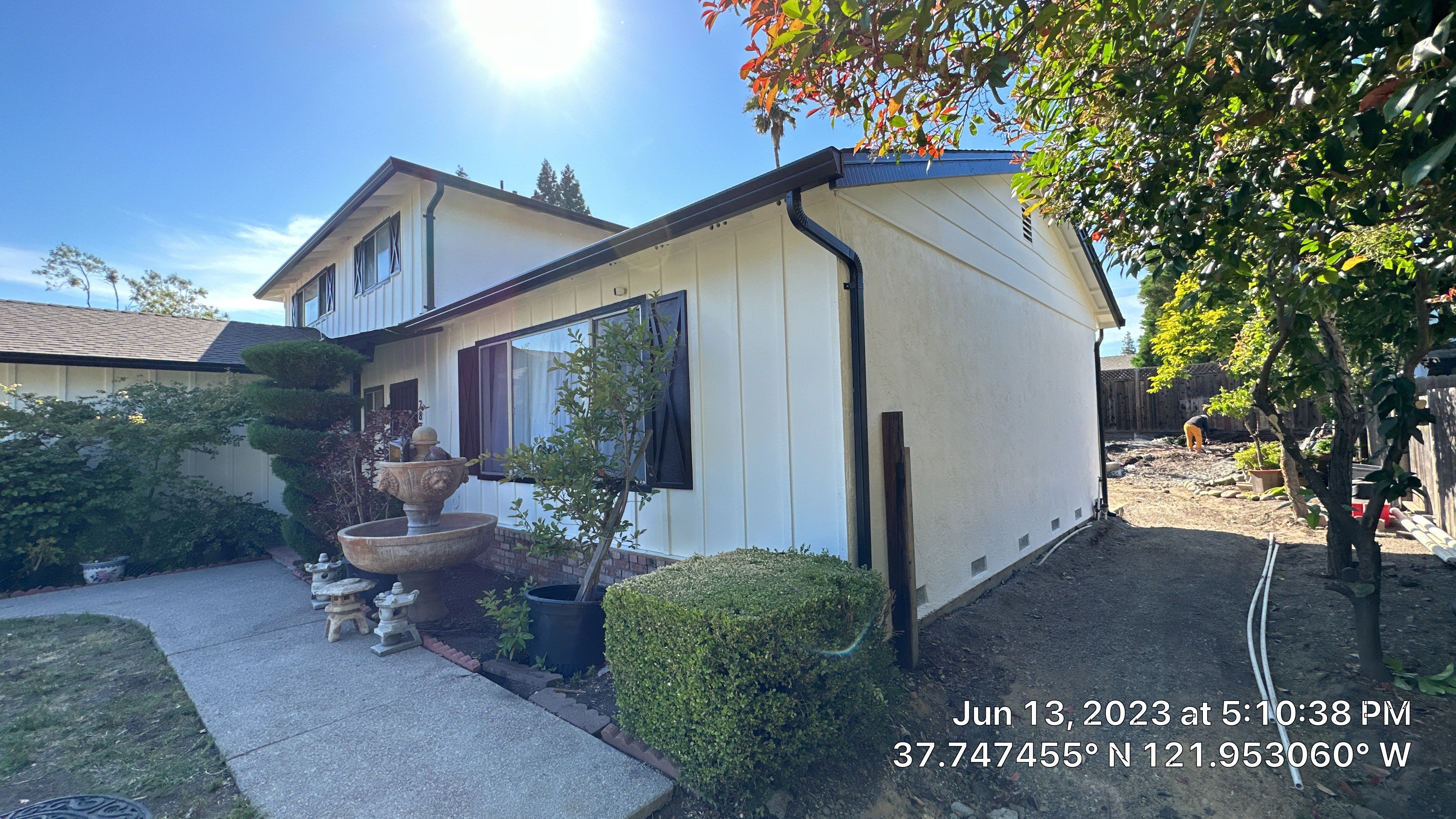 Exterior painting at San Ramon  by Herrera’s Bay Area Painting inc.