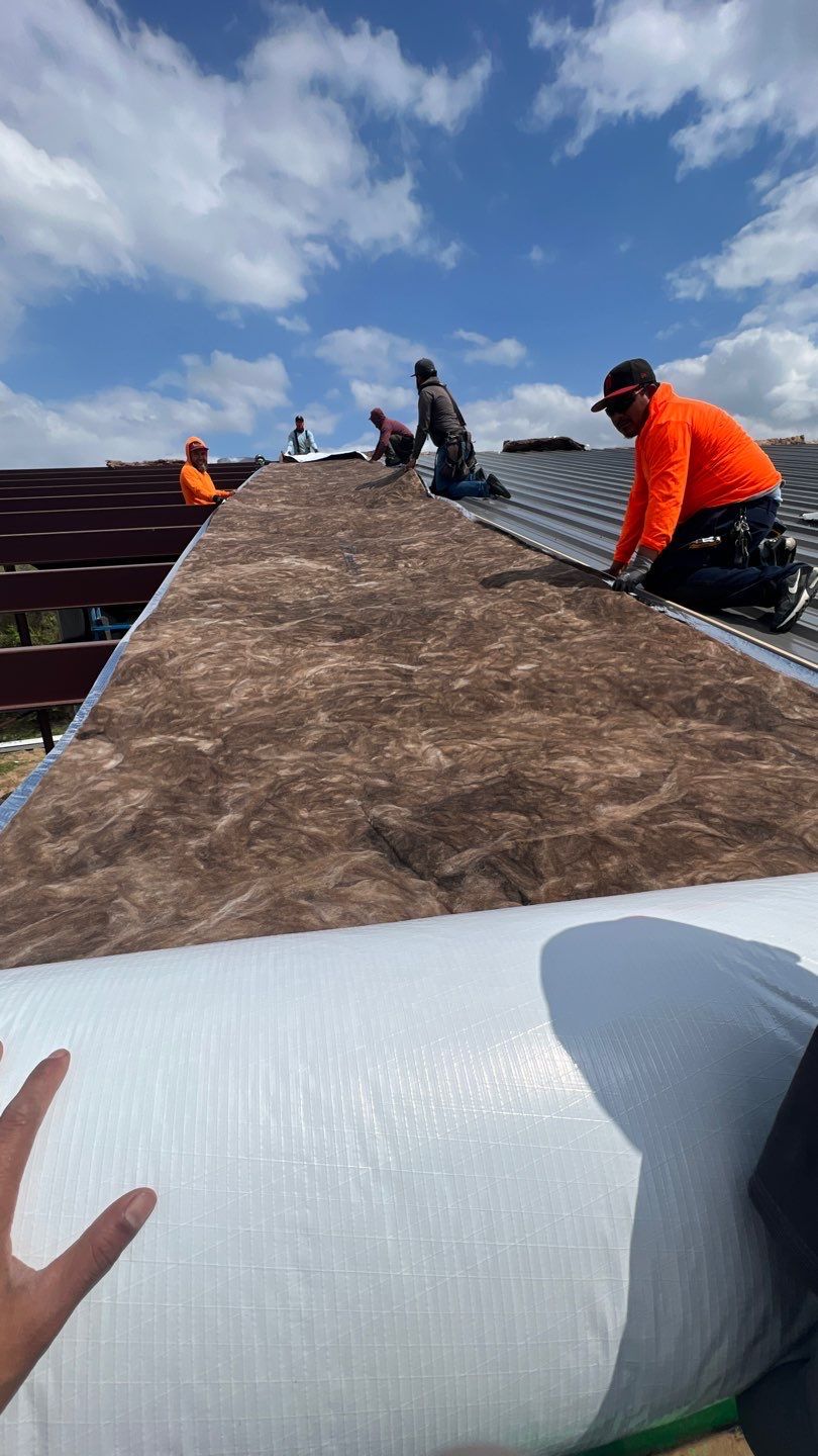 DYCHE INDUSTRIAL SERVICES metal building by Sky Roofing and Remodeling LLC