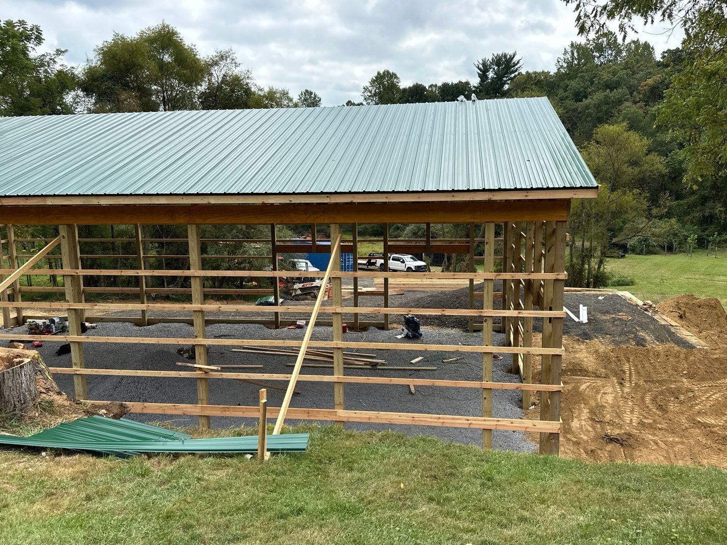 Large Garage Build by Bec Construction Llc