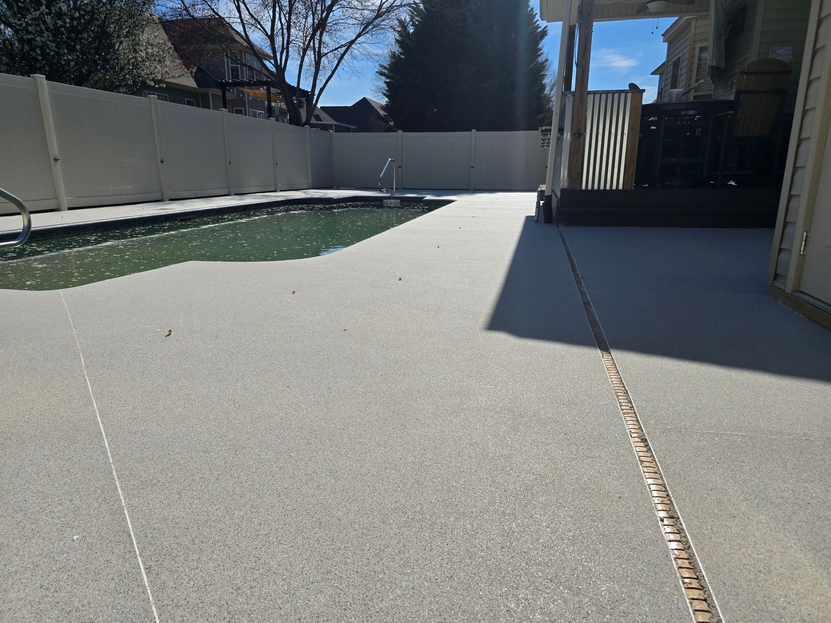 Pool Deck Upgrade Using Quicksand by Elite Floor Solutions