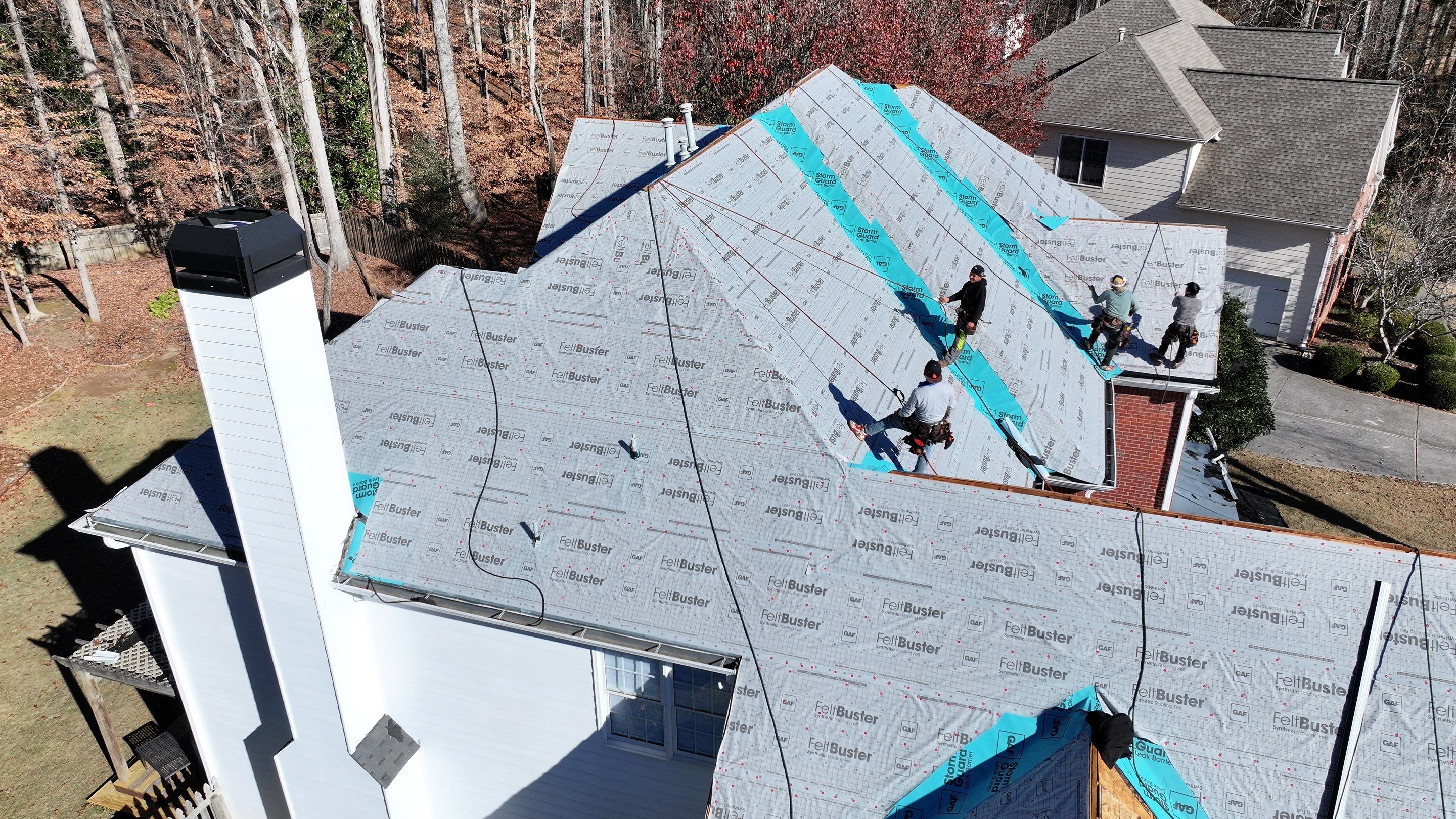 GAF Timberline HDZ in Charcoal by Element Pros Roofing, LLC