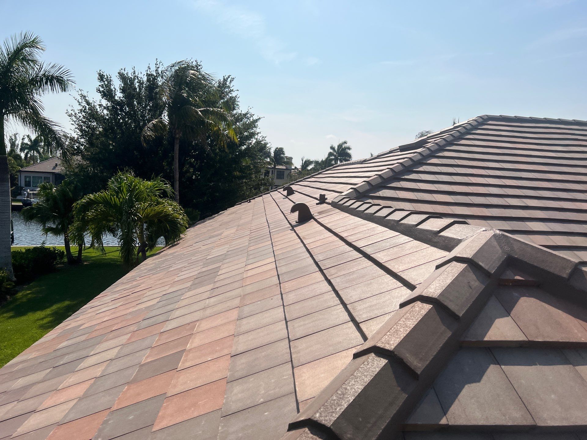 Residential Roofing Installation using Eagle Capistrano Tile in Walnut Creek Blend by Durabilis Roofing INC
