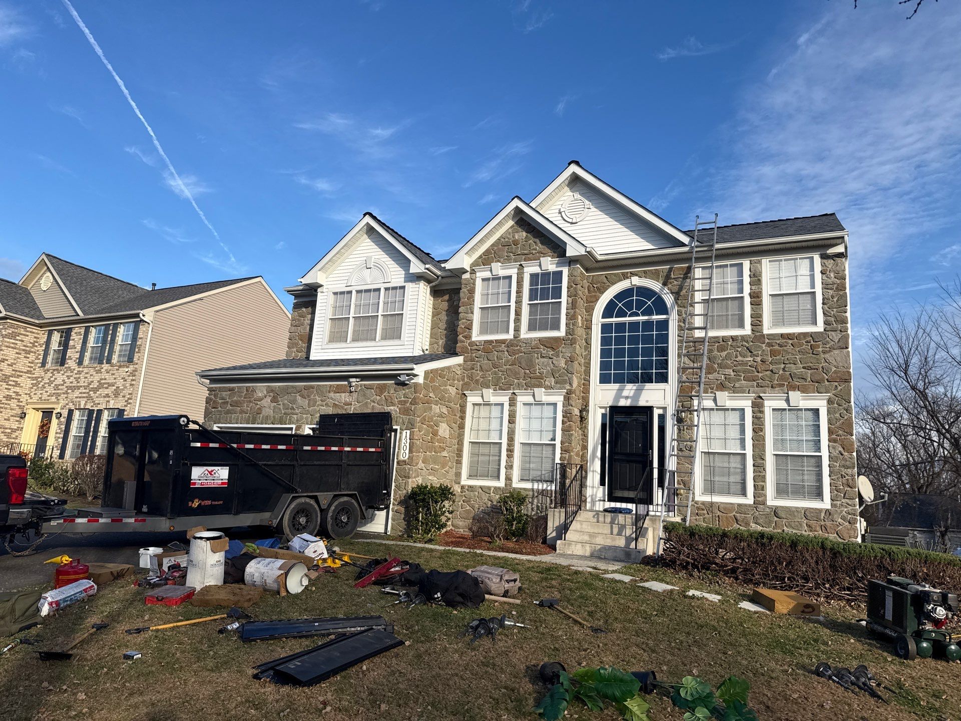 Residential Roofing Installation using GAF Timberline HDZ by Matter Roofing & Construction