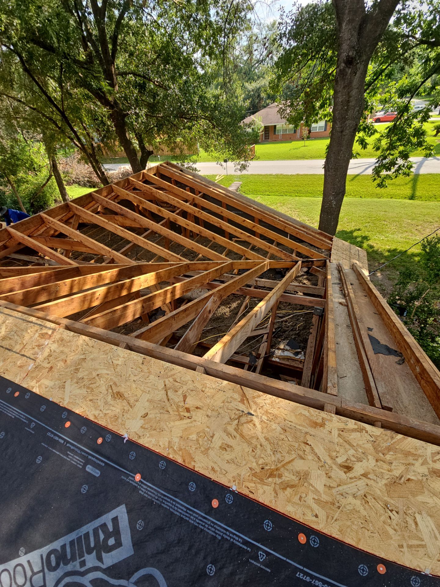 Residential Roofing Installation using Owen's Corning Duration (Lifetime) Shingles by Roof Repair Company