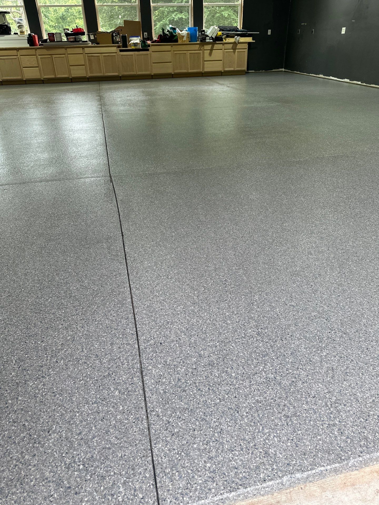 Garage Floor Coating using Briar by My Garage Floor Guys