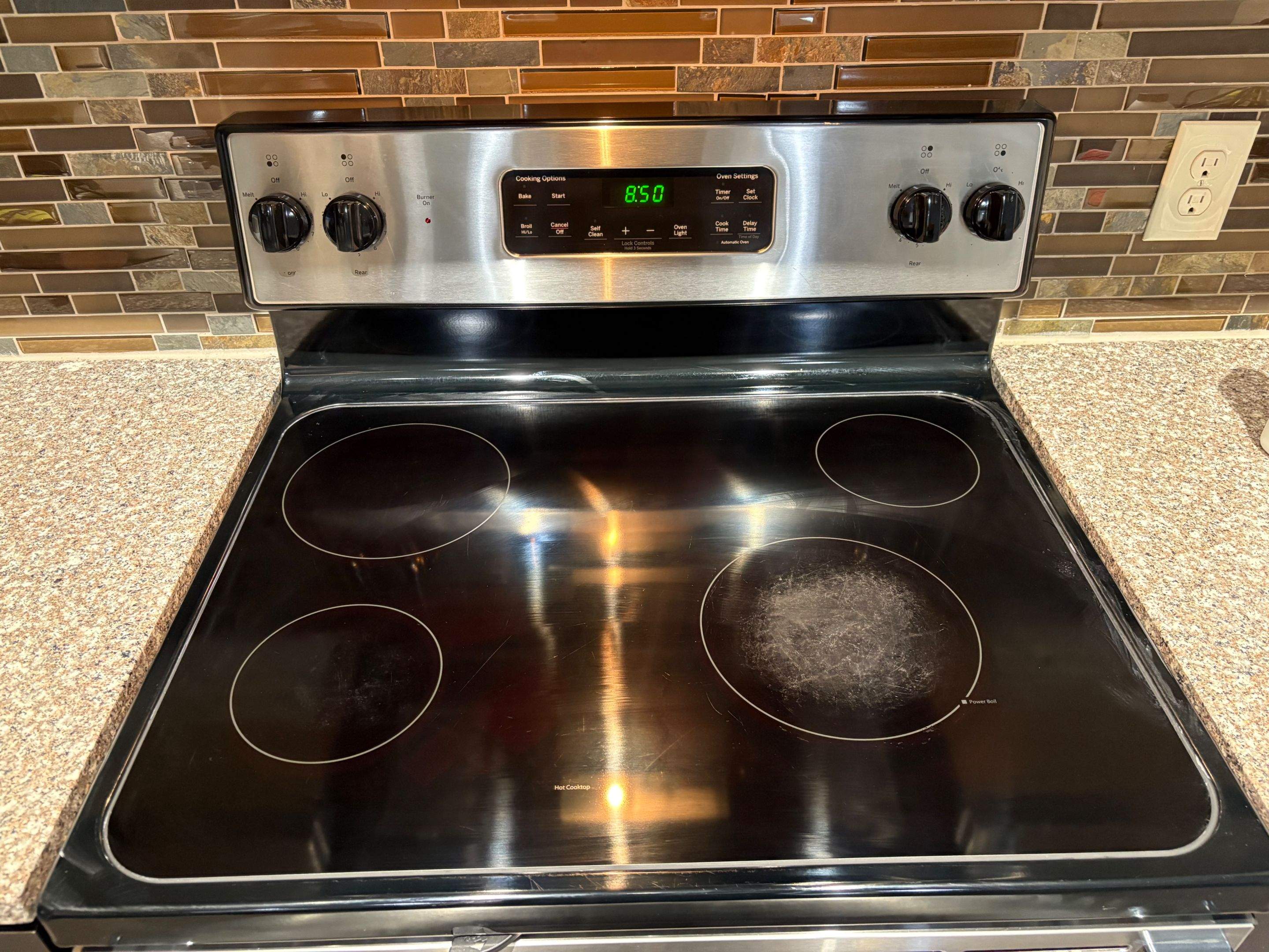 Glass Cooktop Restoration by Surface Experts - Cypress / North Katy
