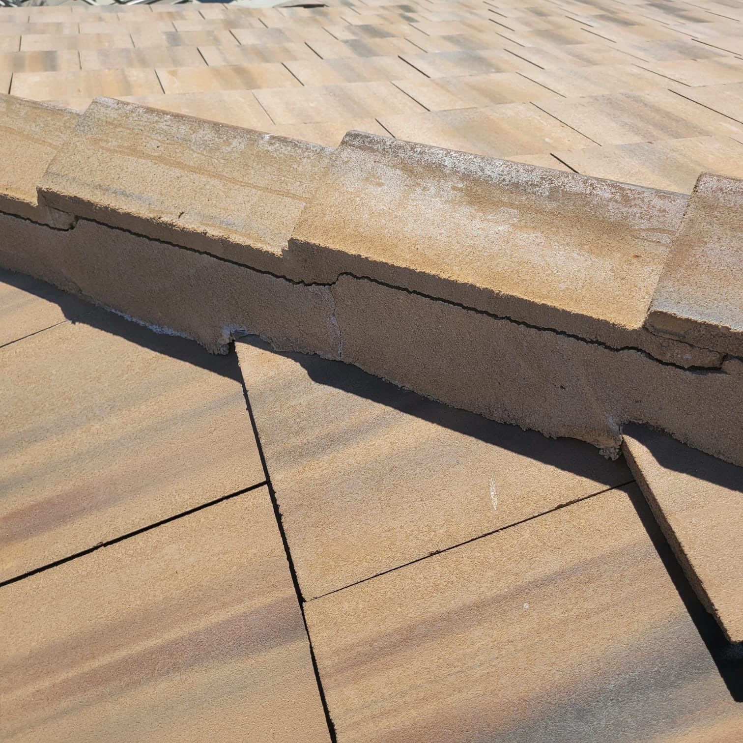 Residential Roofing Repair using Concrete Tile by Four Peaks Roofing