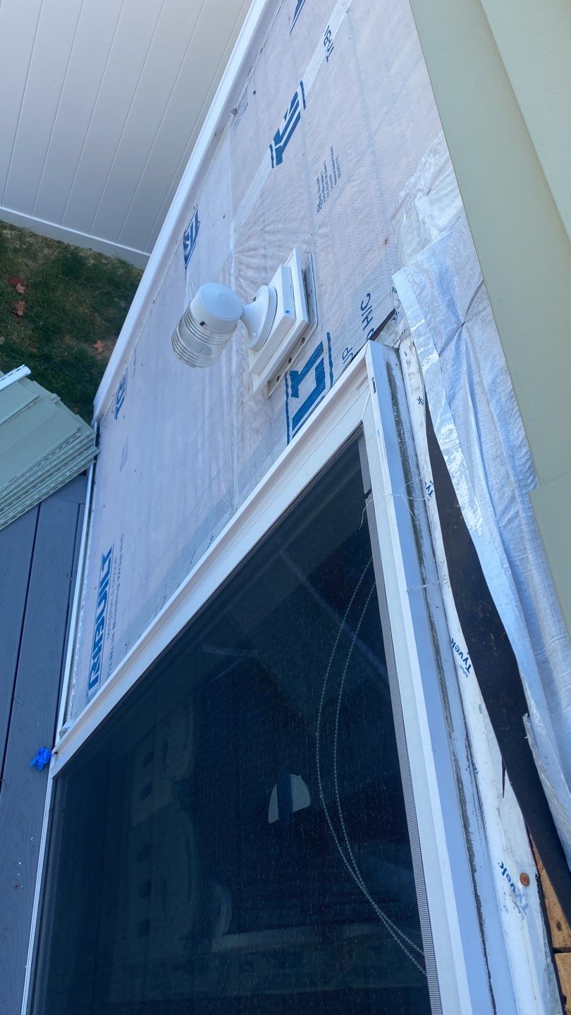 Door Installation using Anderson 4 Patio Door by A Plus Exterior