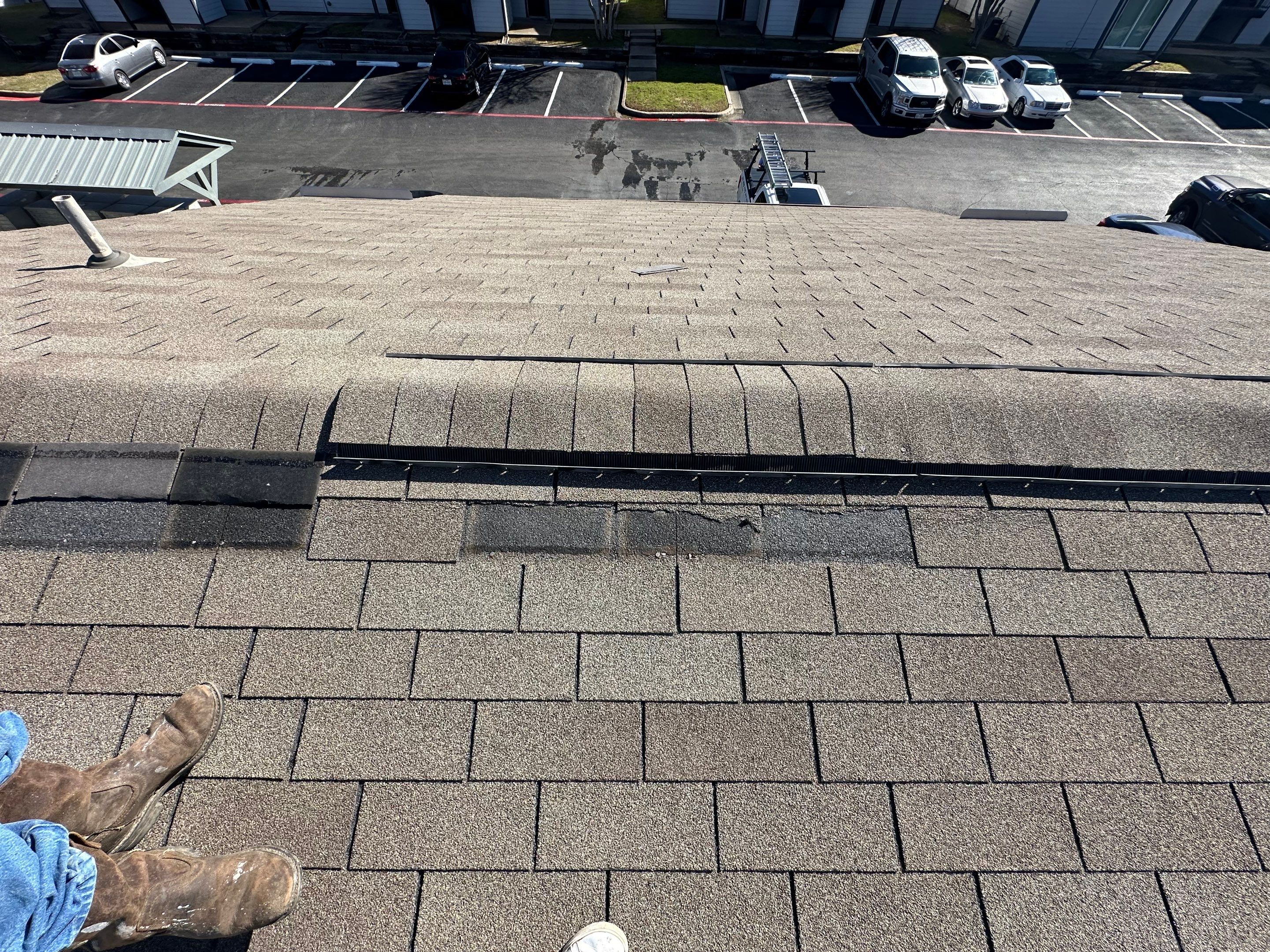Apartment Roofing Repairs using Certainteed xt25 by Becker Roofing and Exteriors