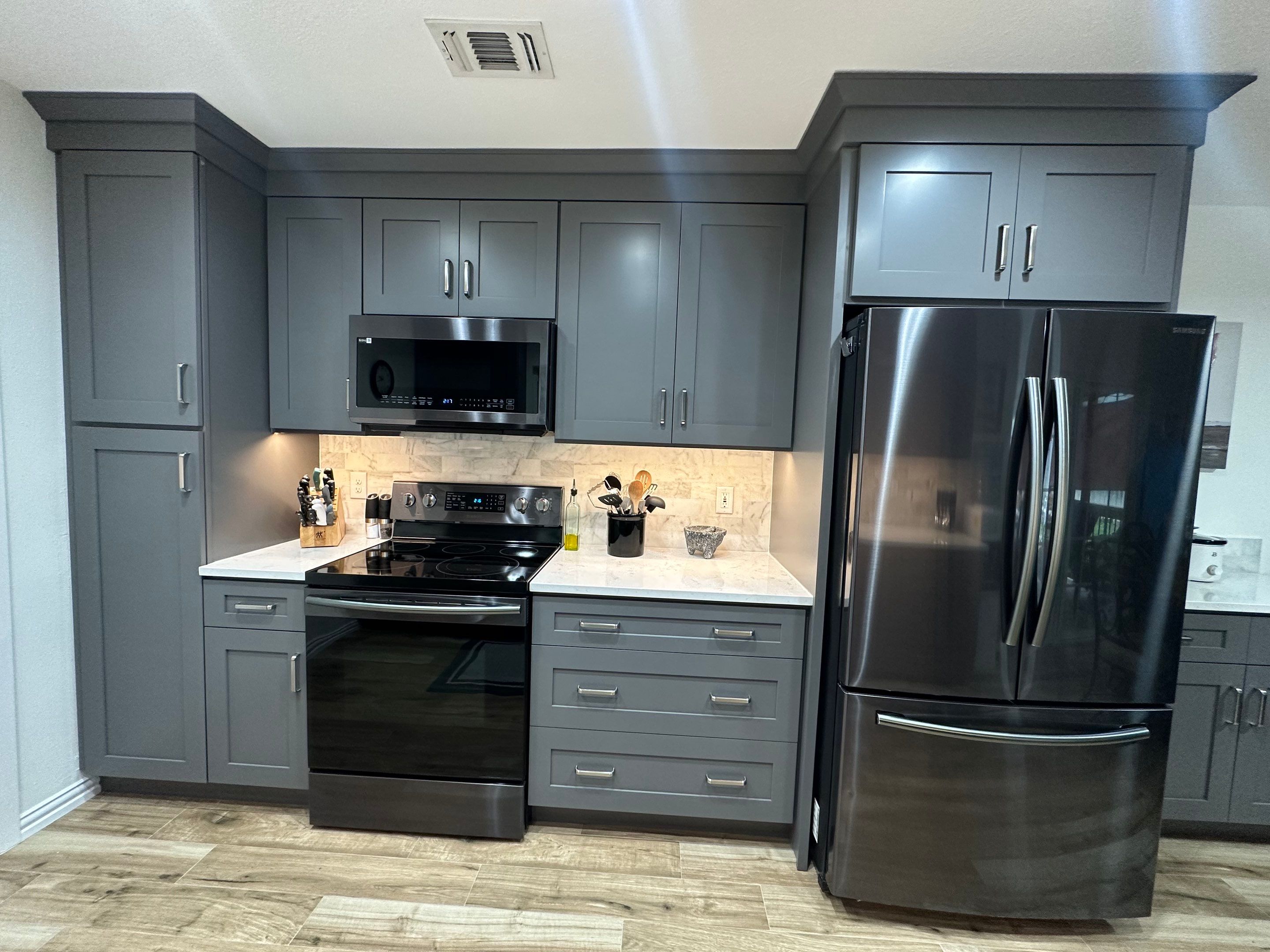 Galley Kitchen Remodel in Live Oak by Legacy Bath and Kitchen 