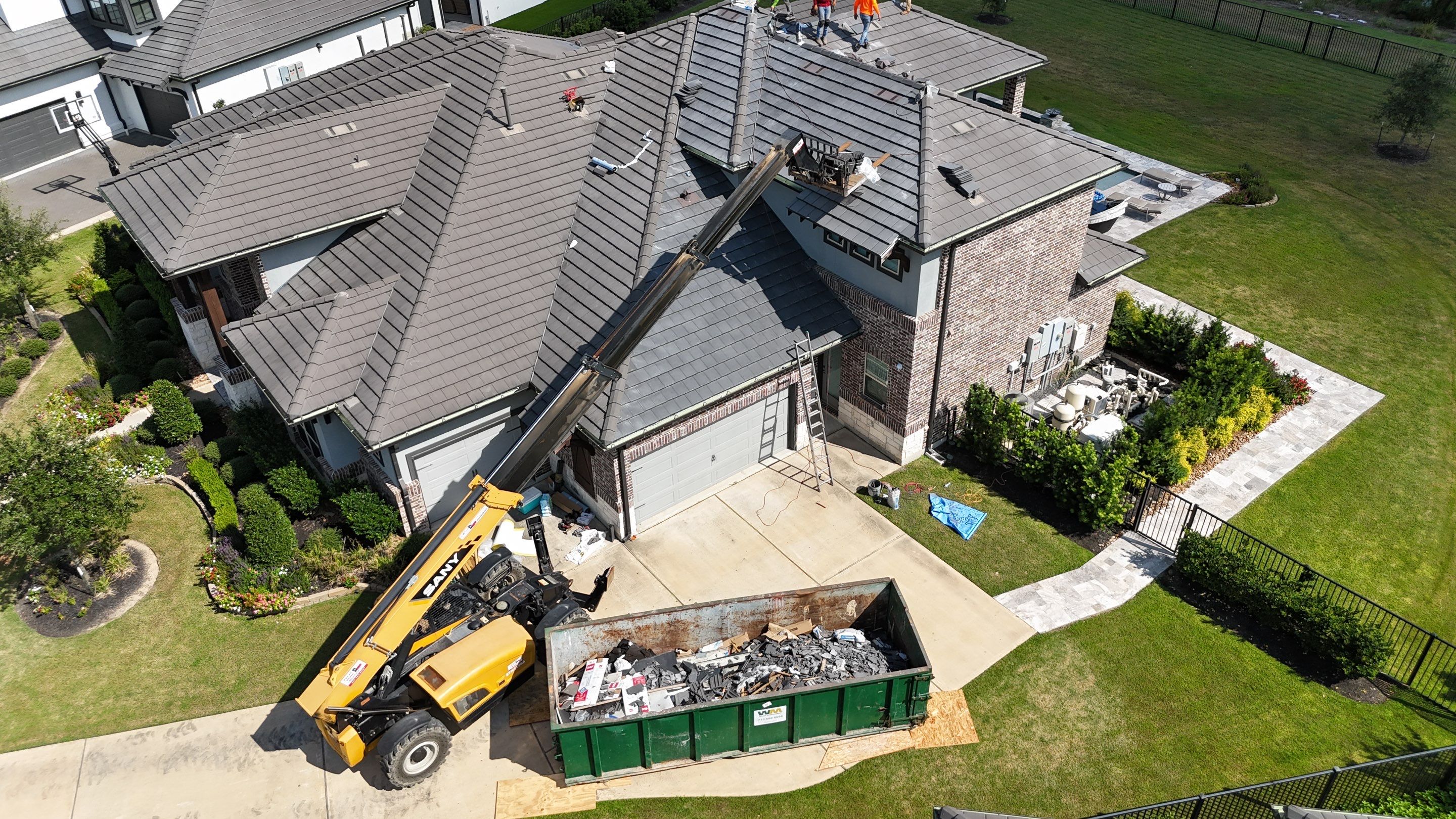 Saxony Tile Repair in Bridgeland!  by Core Four Roofing