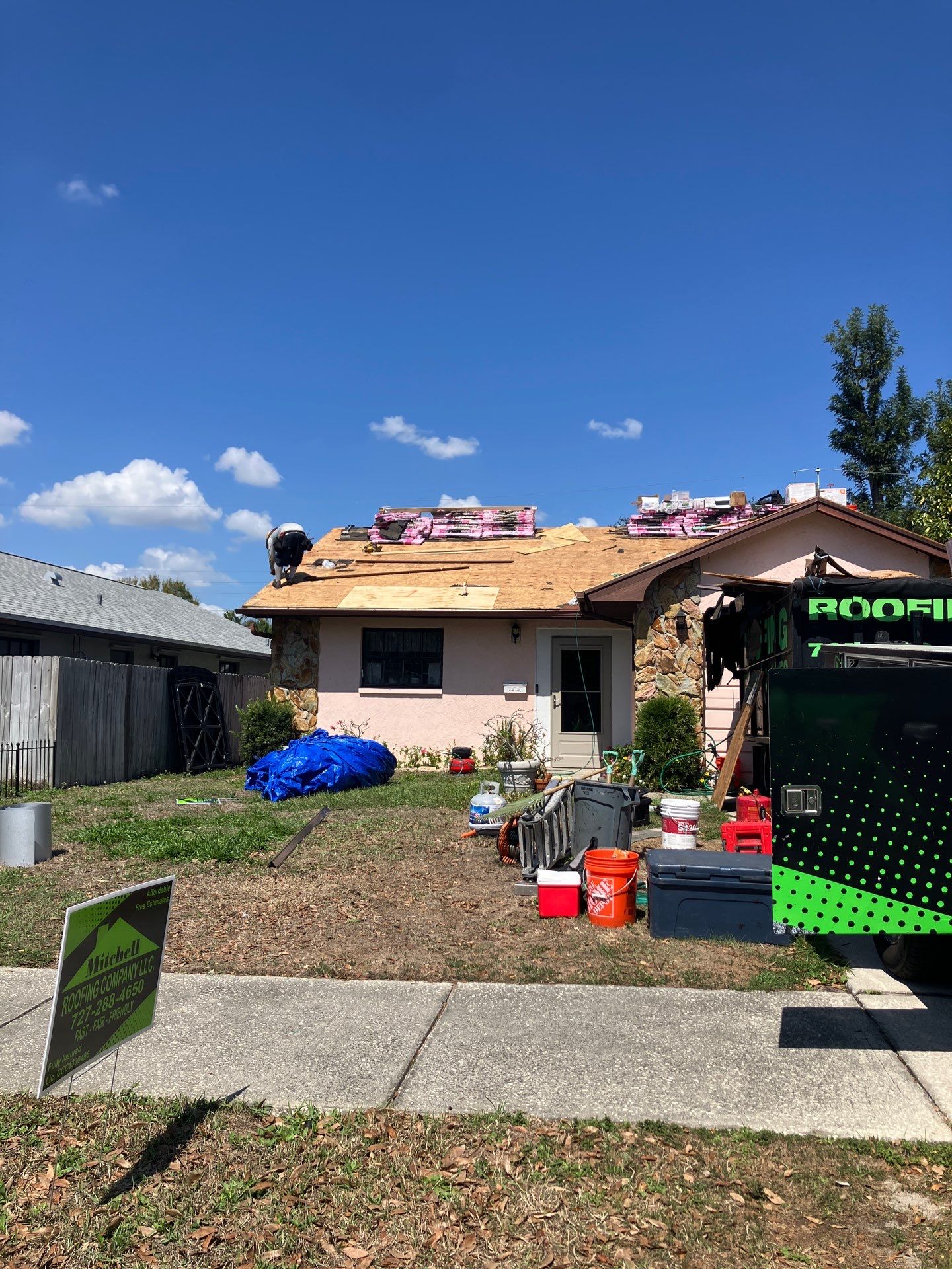 Project in St. Petersburg 33710 by Mitchell Roofing Company LLC