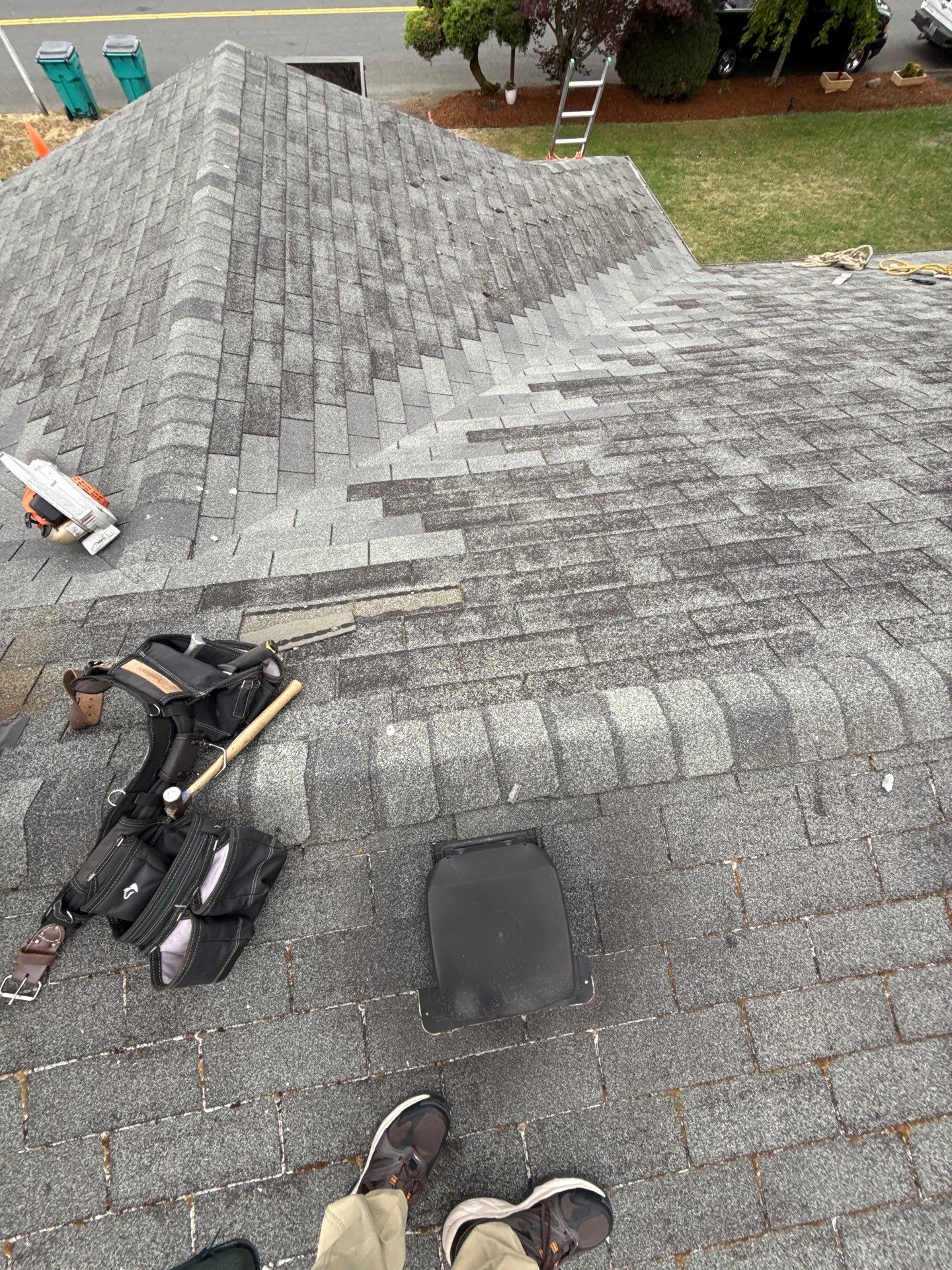 Project in Vancouver by Rain City Roofers