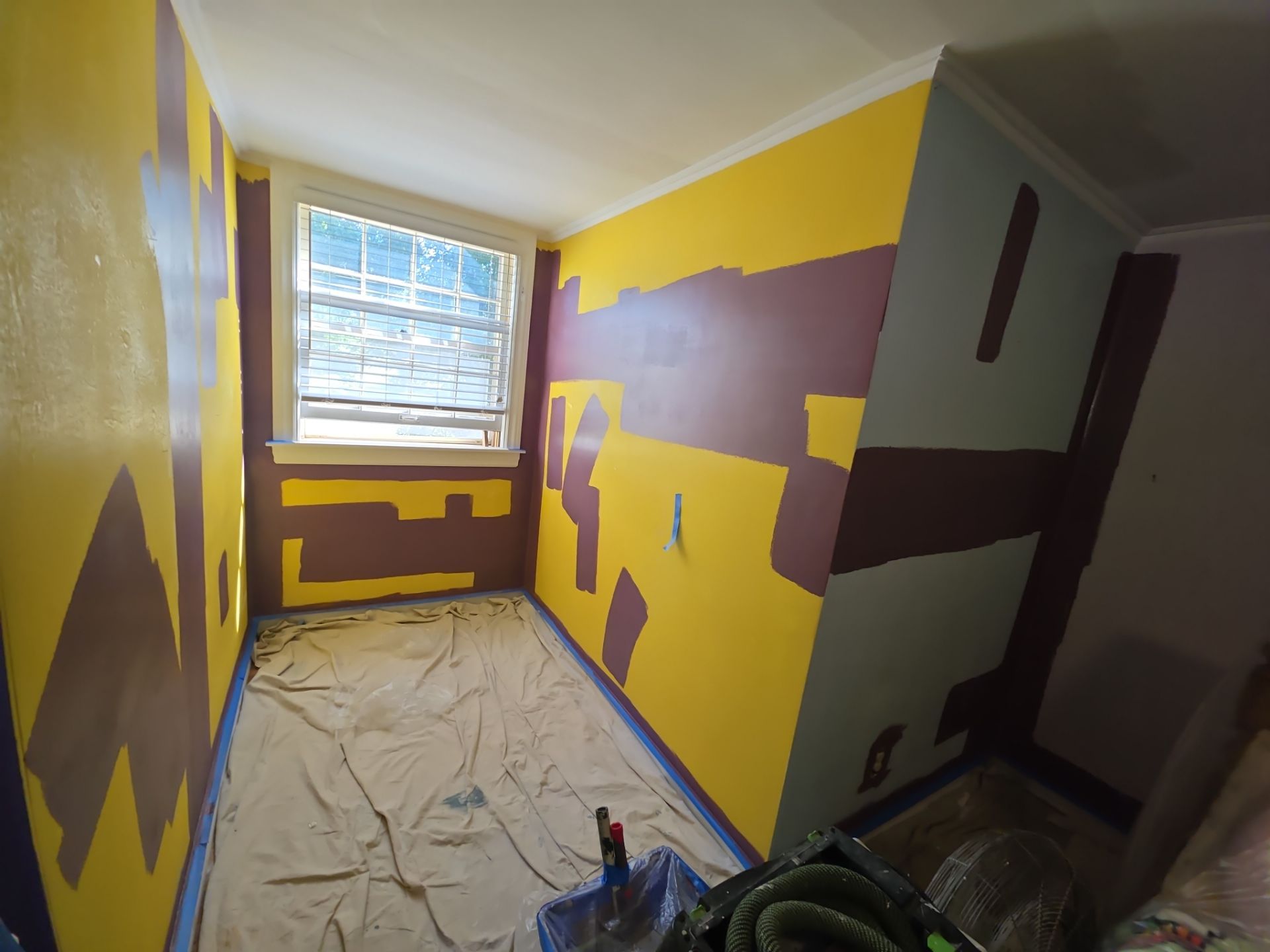 Interior Bedroom Painting and Drywall Repair in Grand Rapids by Gordon Painting