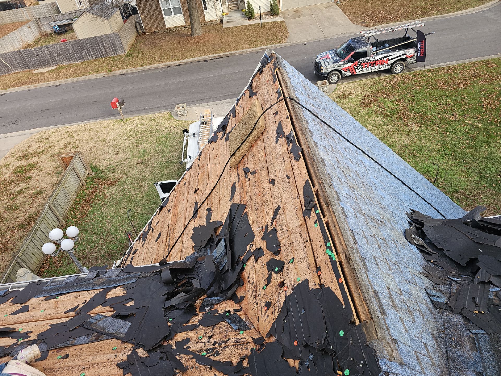 Residential Roof + Gutters & Downspouts & Gutter Guards Install  by Titan Commercial & Residential Roofing 
