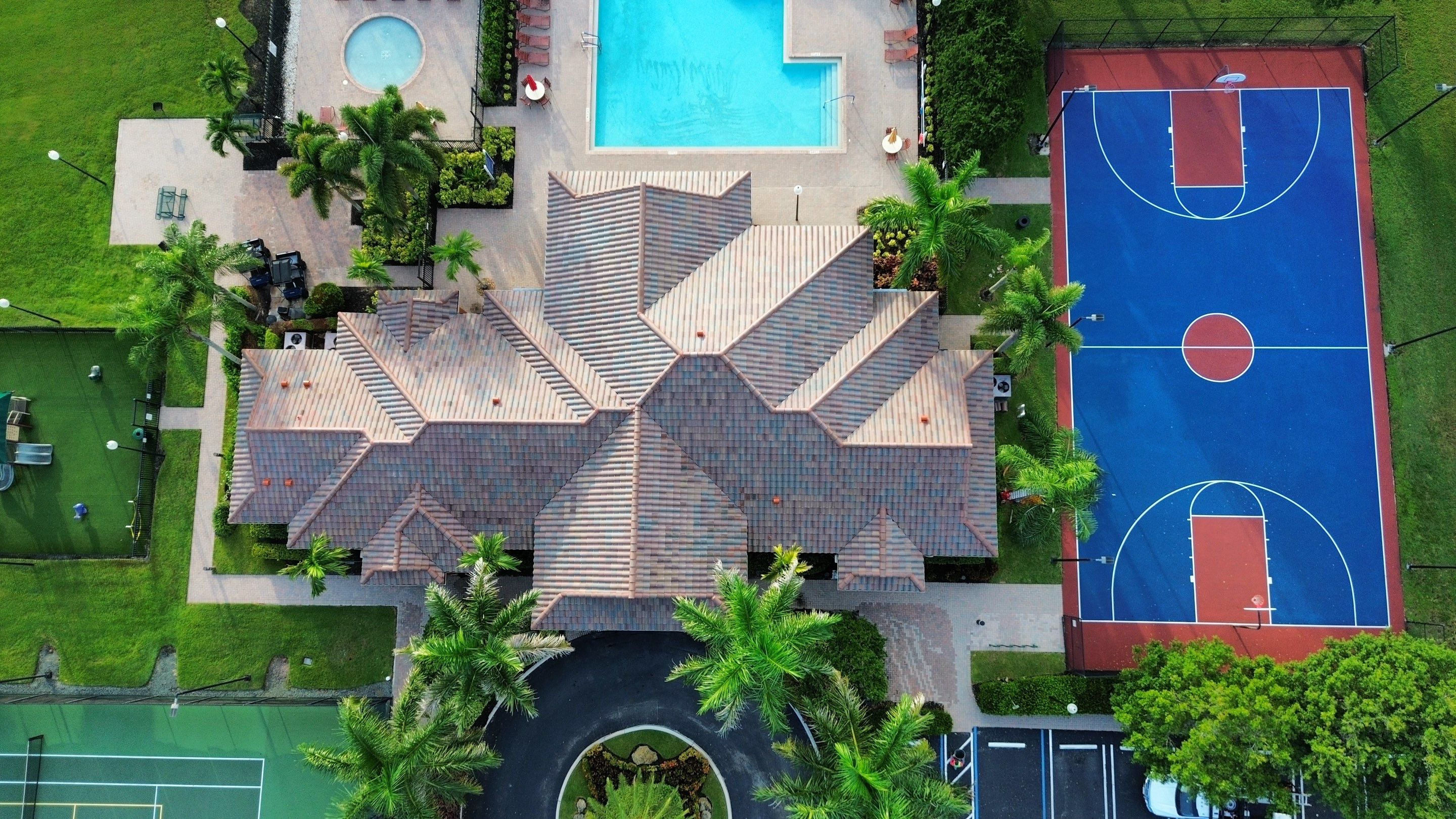 Bella Terra Royal Palm Beach Clubhouse by Hercules Roofing