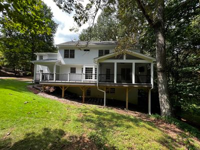 Elevated Composite Deck and Screened Porch Construction in Duluth