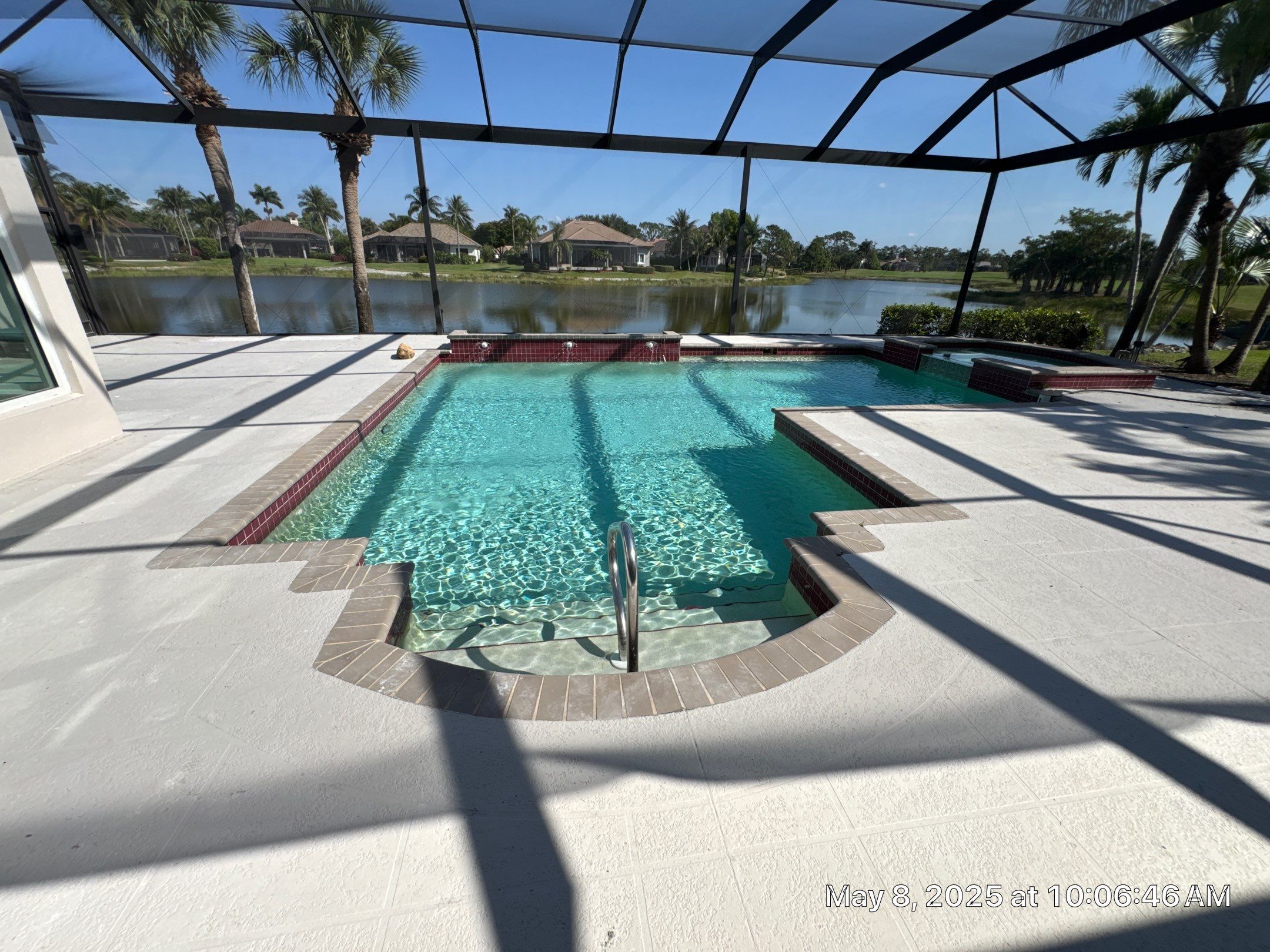 Pool Renovation/Porcelain pavers/Wild Cat Run by Old Town Pavers Llc