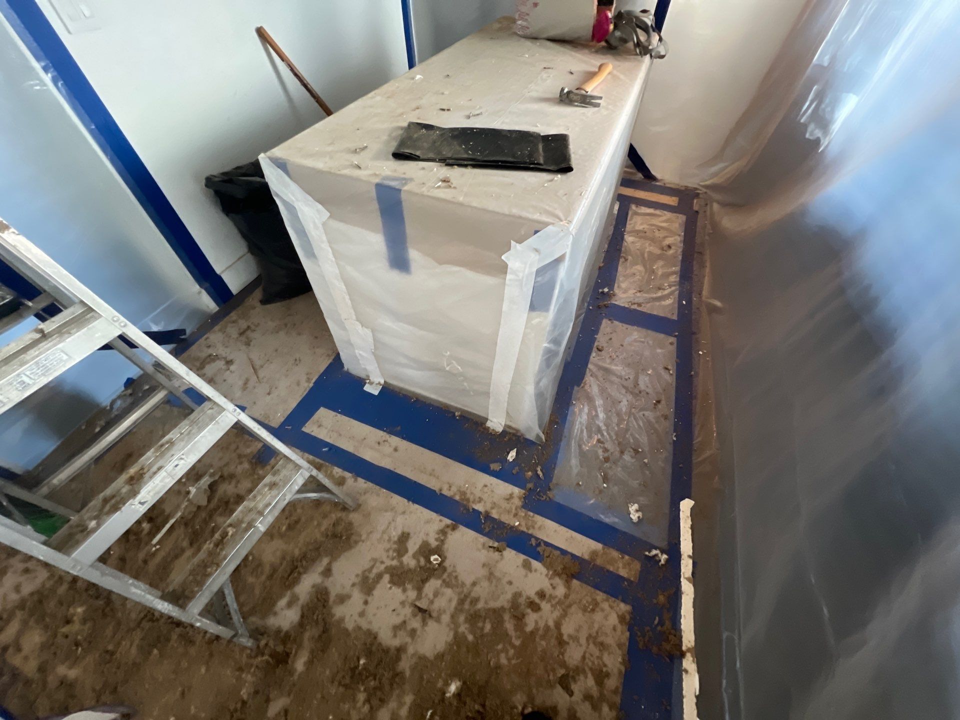 Windstorm Damage & Multi-Room Water Mitigation in St. Petersburg by Right On Time Restoration