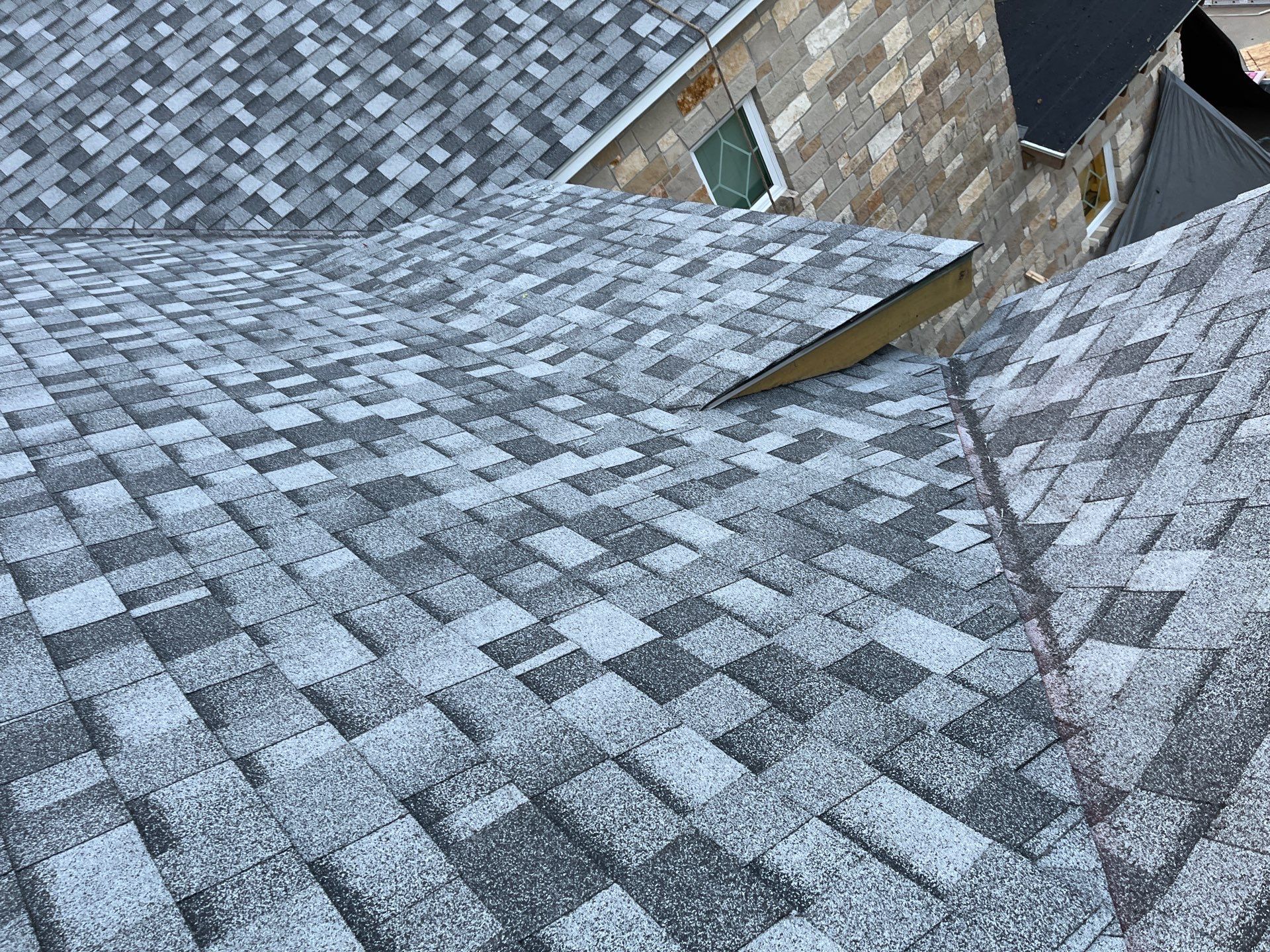 Residential Roofing Installation using Owen's Corning Duration (Lifetime) Shingles by Roof Repair Company