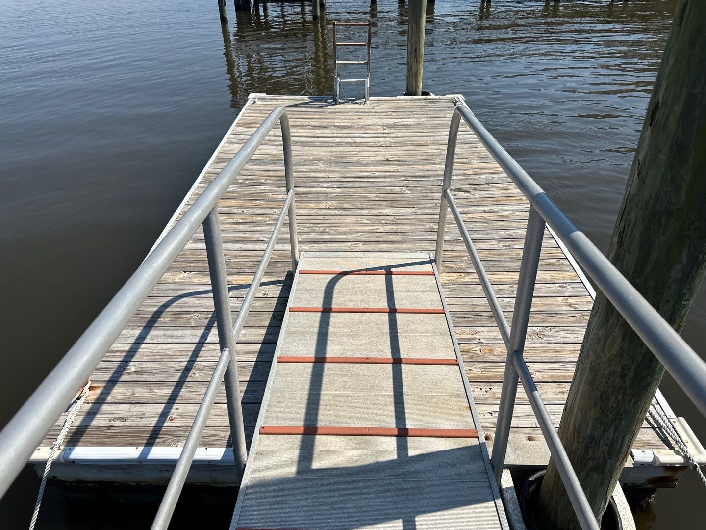 Dock using Wood Sealant by DuraSeal