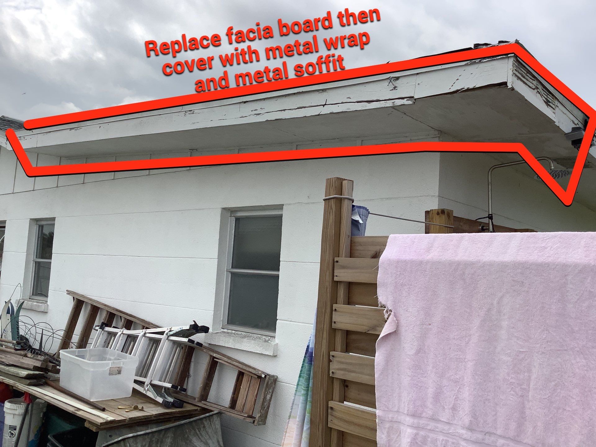 Soffit and Fascia Replacement in Englewood FL by Gutter Professors
