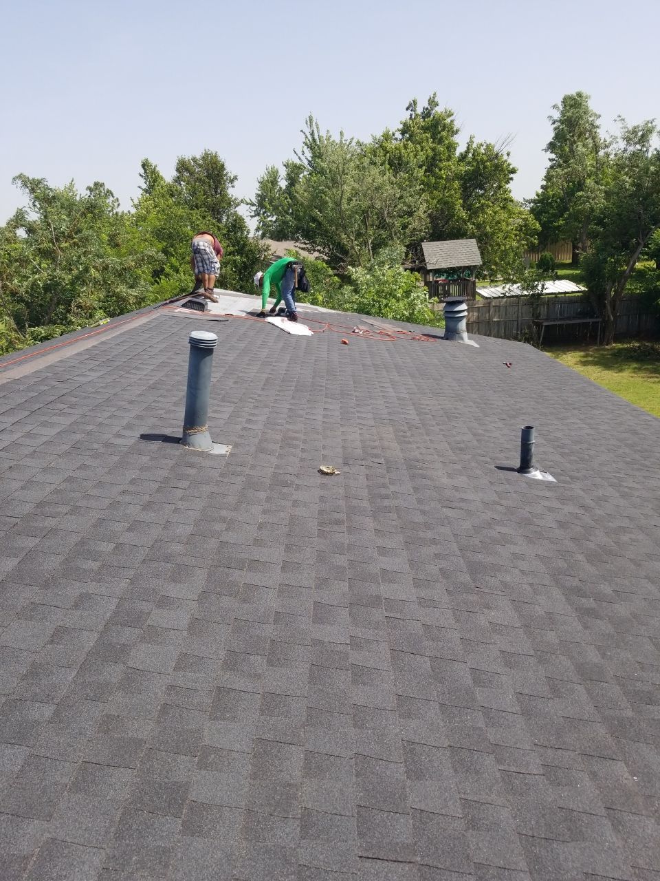 Residential Roofing Installation using GAF Royal Sovereign by A & H Roofing and Contracting