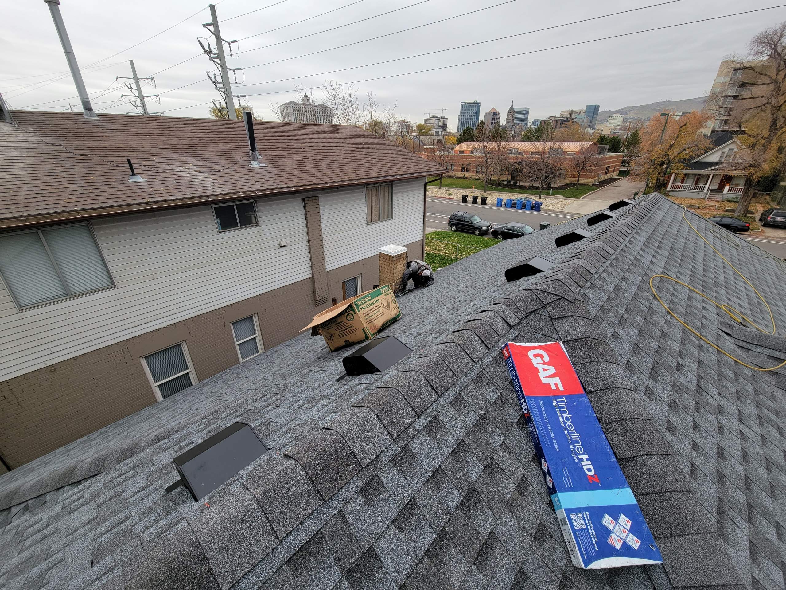 Residential Roofing Installation using GAF Timberline HDZ - Lifetime Shingle by The Roof Doctor
