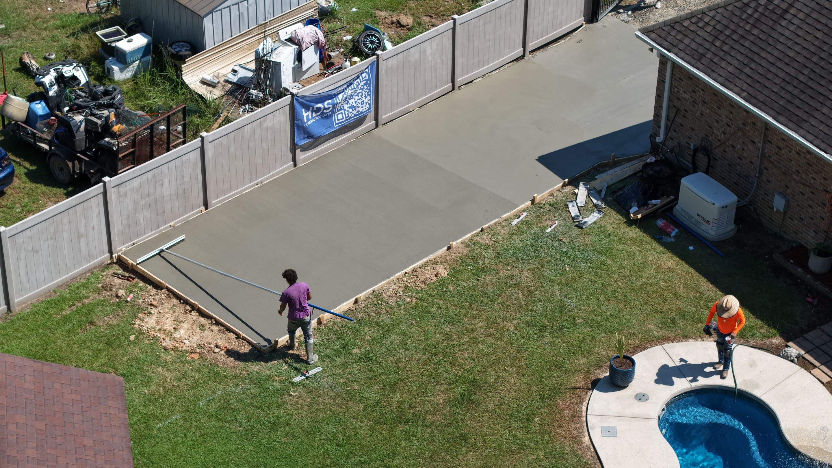 HDS Concrete - Concrete Installation in Maurepas by HDS Contractors