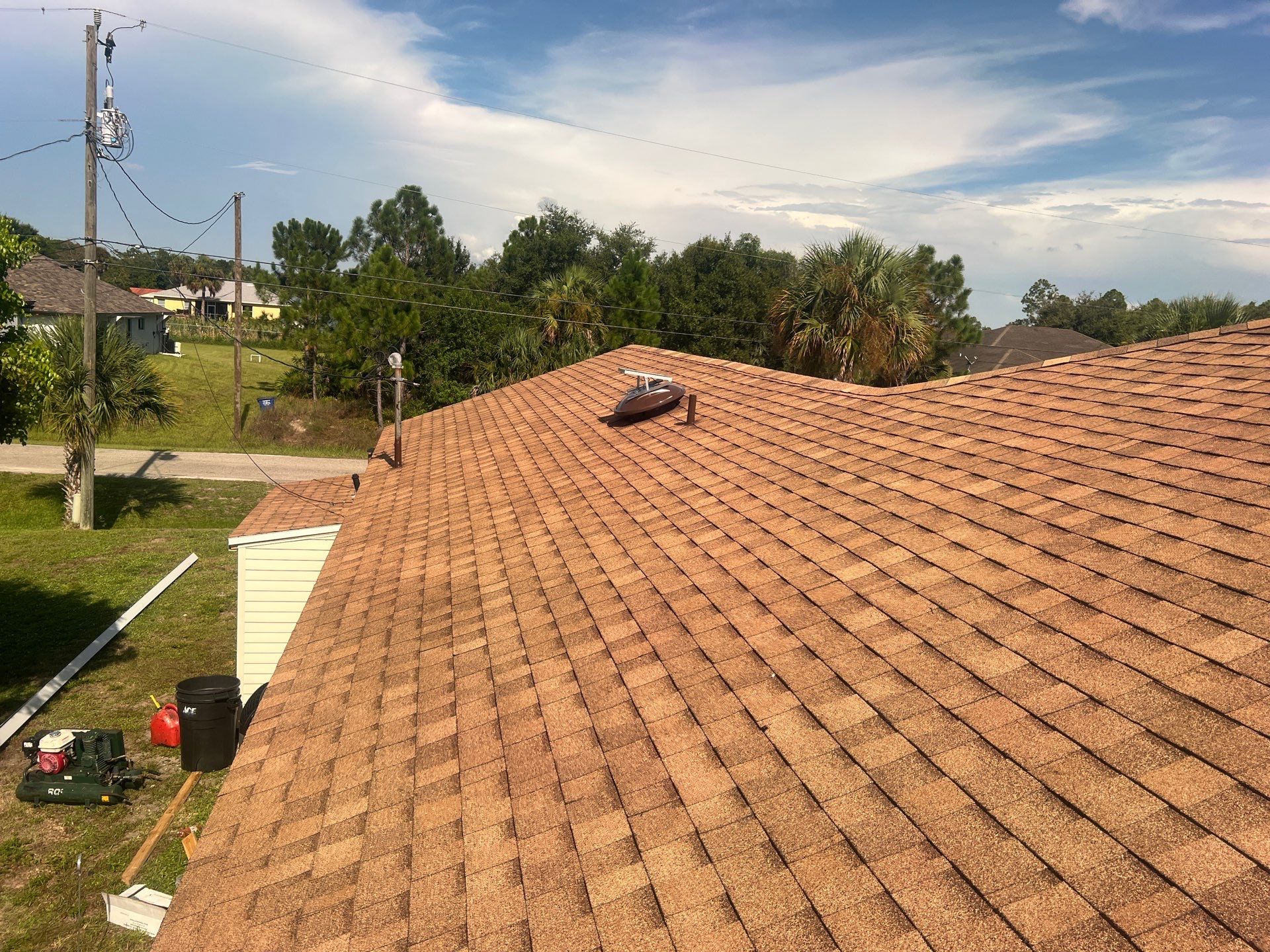 Residential Roofing Installation using Tamko Titan Shingles by Durabilis Roofing INC