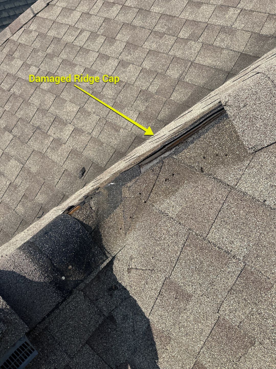 Hail Damage using Owen's Corning Duration (Lifetime) Shingles by Roof Repair Company