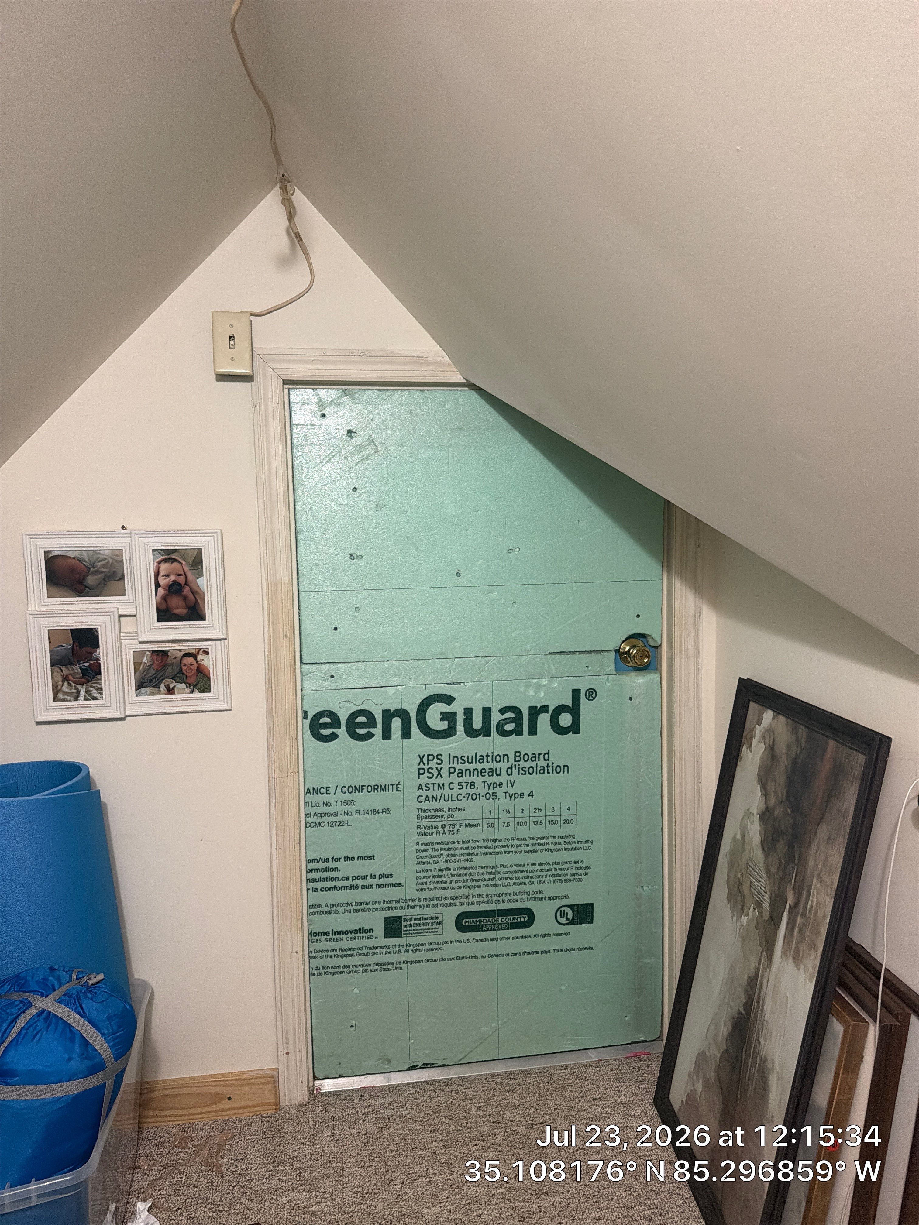Attic Insulation and Electrical Upgrade in Chattanooga by CompanyCam Sales Demo