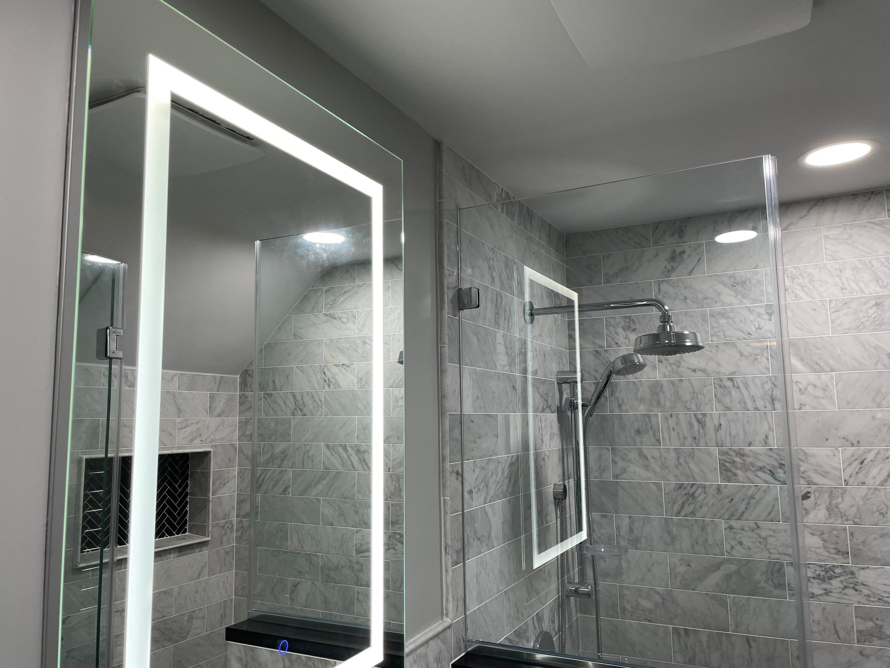 Bathroom Remodel using Tile by Home Concepts Construction