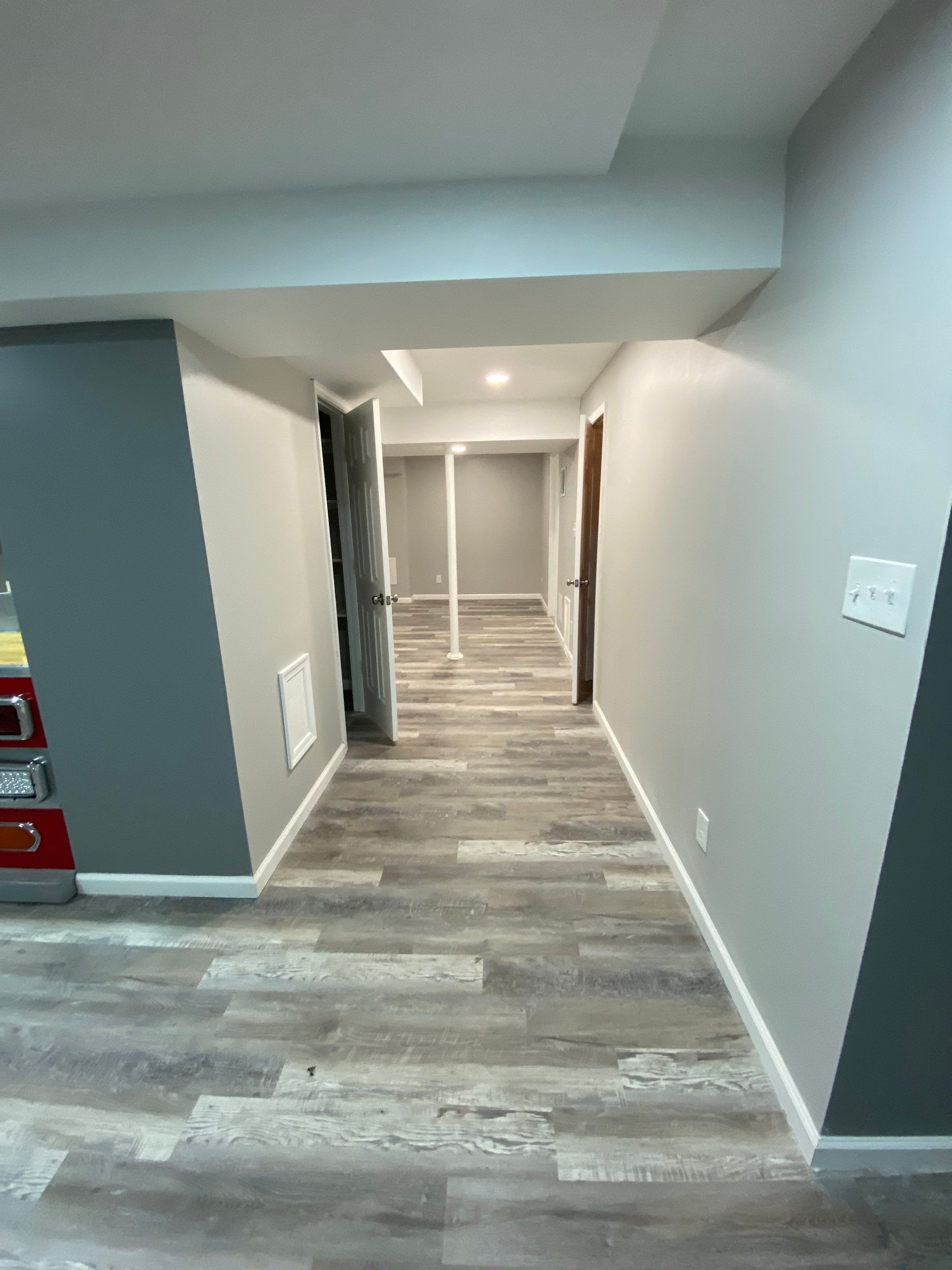 Complete Basement Buildout by The Smet Companies, LLC