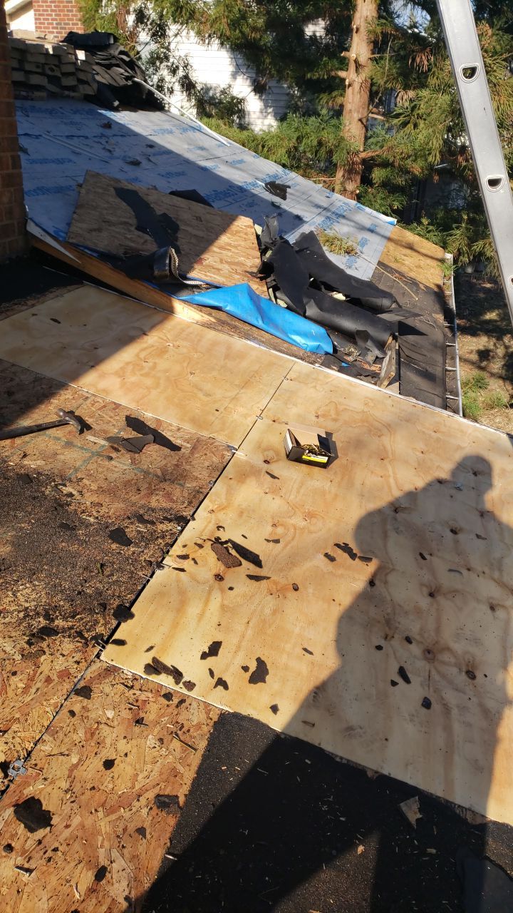 Burke Certainteed Landmark Pro MD Colonial Slate New Roof Installation by RM Banning, Inc.