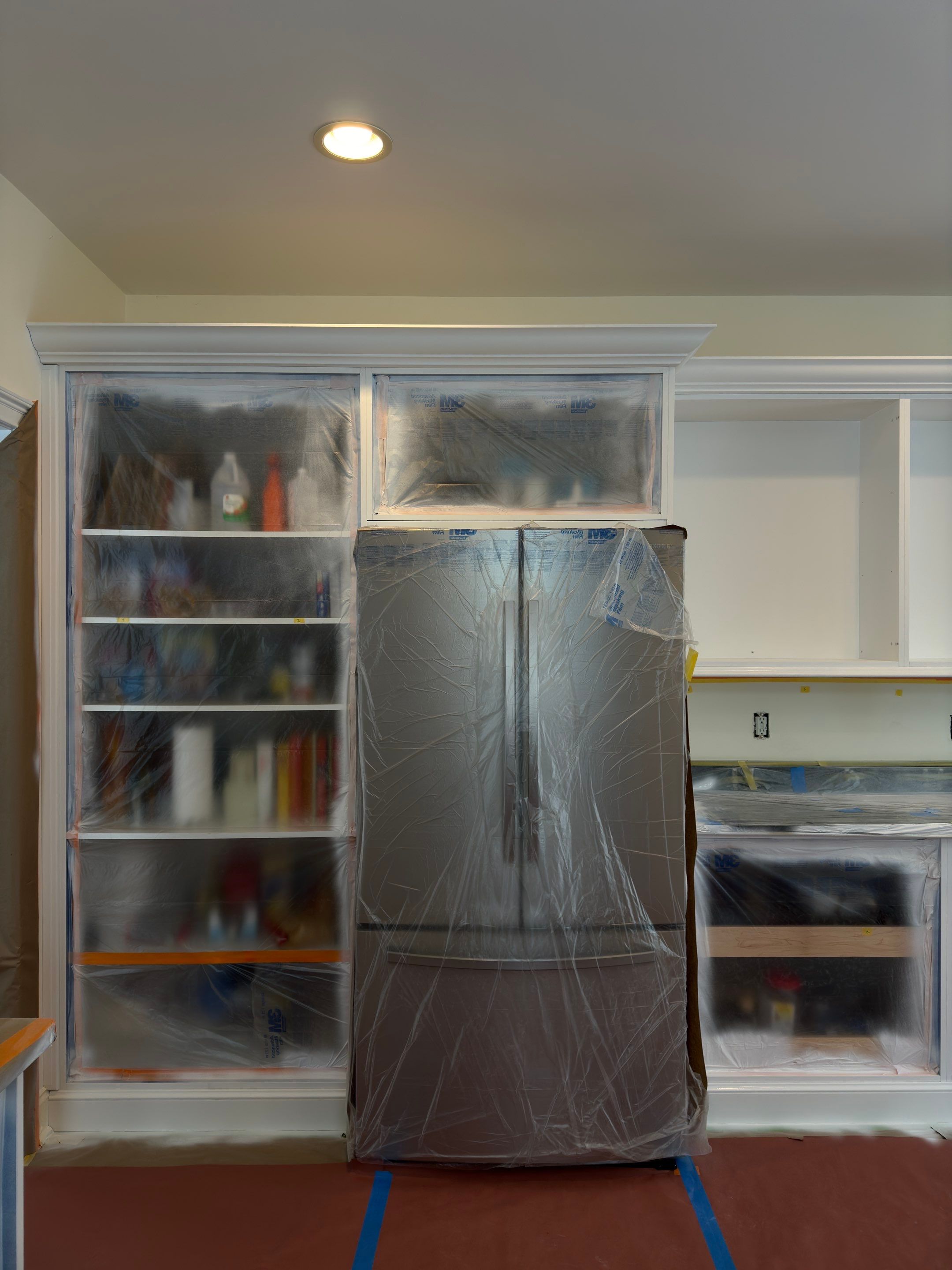 Kitchen Cabinet Painting by Trendy Walls Inc.