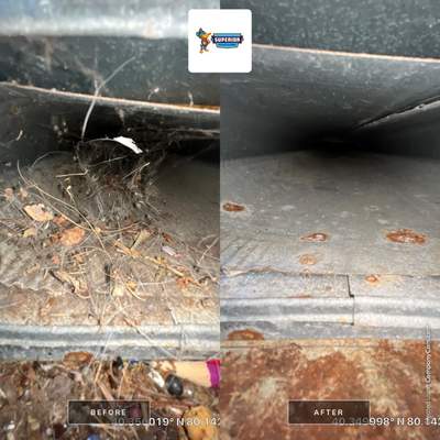 Air Duct Cleaning With a Vacuum Truck in Bridgeville, PA