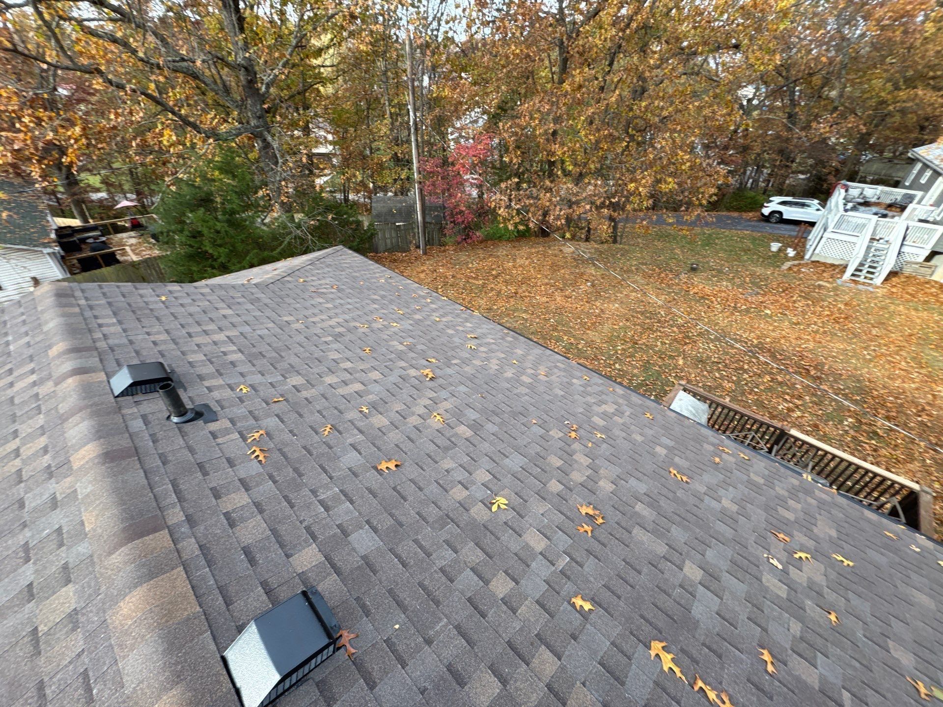 Multi Structure Residential Roofing & Gutter Guards Install  by Titan Commercial & Residential Roofing 