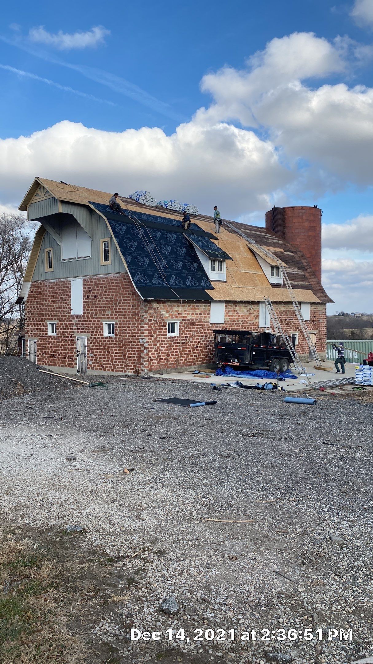 Roof Replacement with upgraded needed exhaust ventilation using Malarkey Vista Class III Impact Resistant Shingles in Black Oak color by Gorilla Exteriors Contracting, LLC