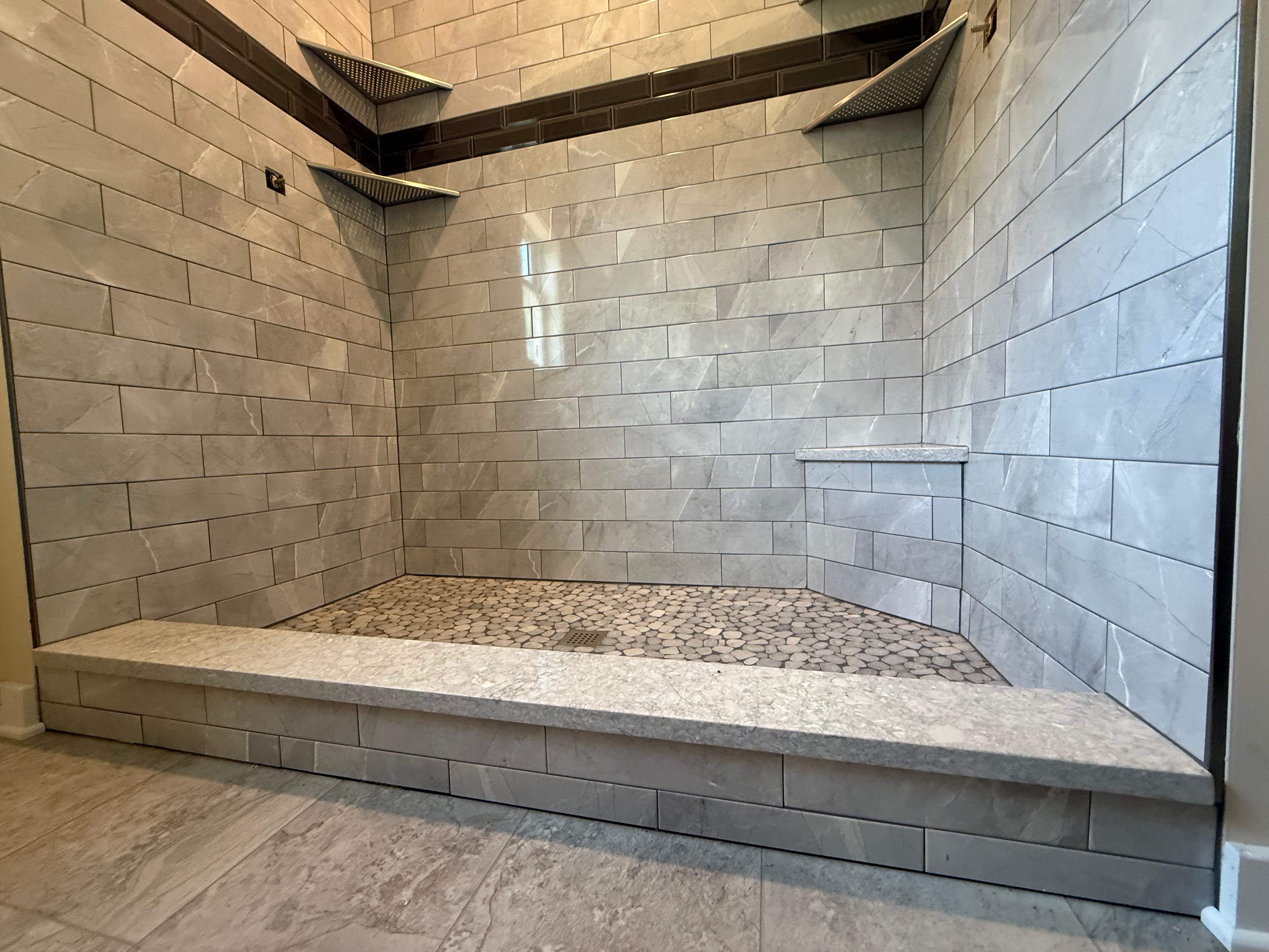JTM Coon Dog Trail Shower by Integrity Tile and Home LLC