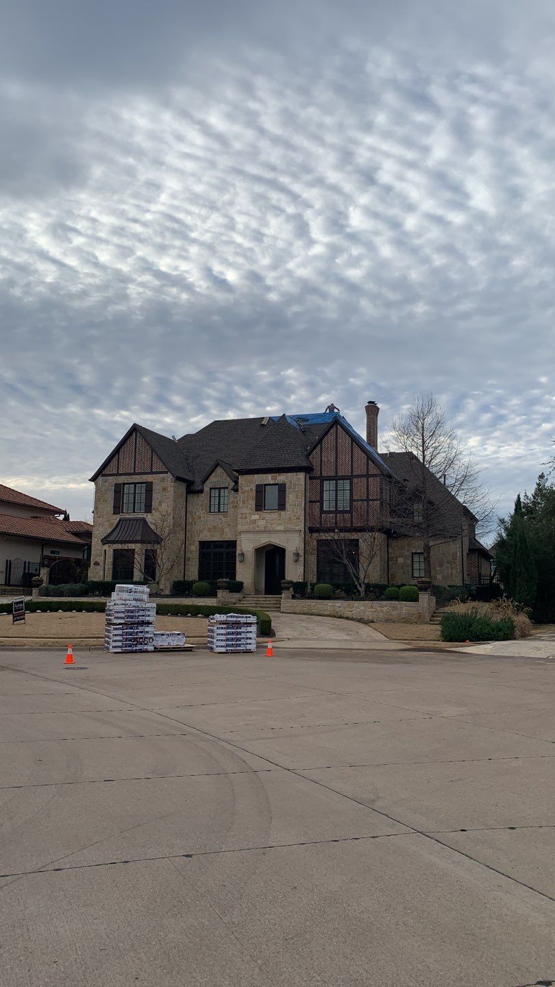 Full Roof Replacement On Beautiful Home in McKinney Texas by Elite Roofing LLC