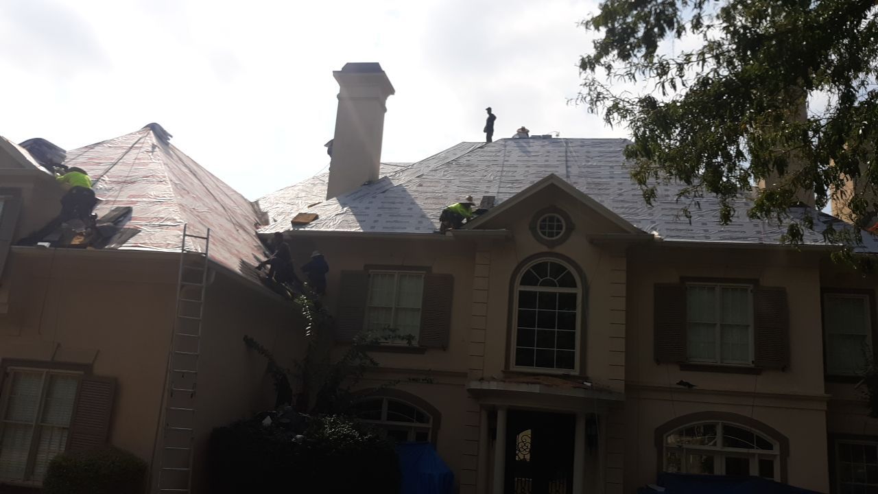 Residential Roofing Installation using GAF by Georgia Roof Advisors