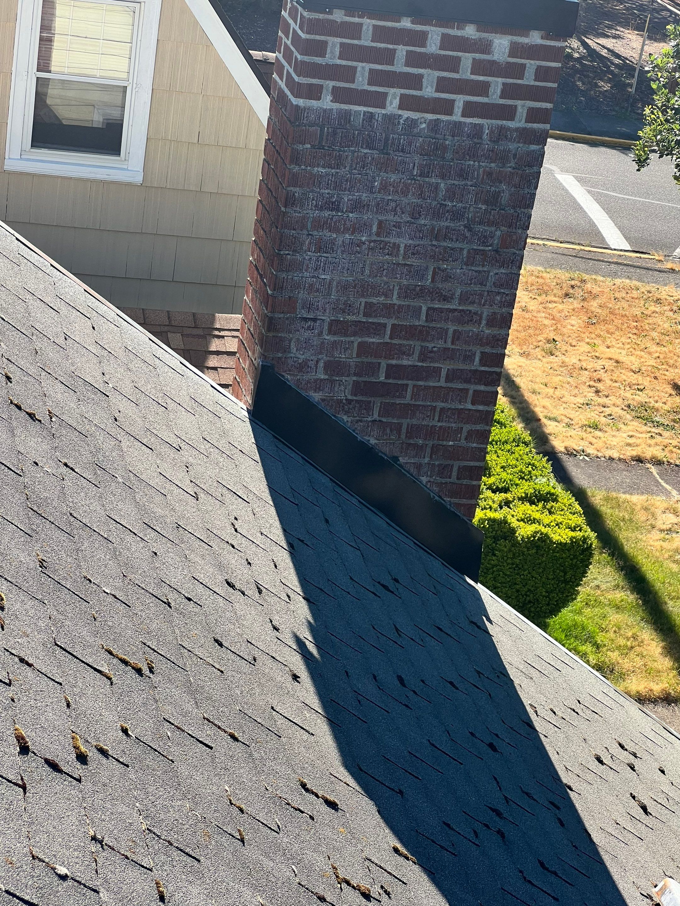 Residential Roof Installation with Added Insulation Barrier  using Malarkey Vista AR Shingles (Color: Storm Grey) by Orezona Building & Roofing Company, Inc.