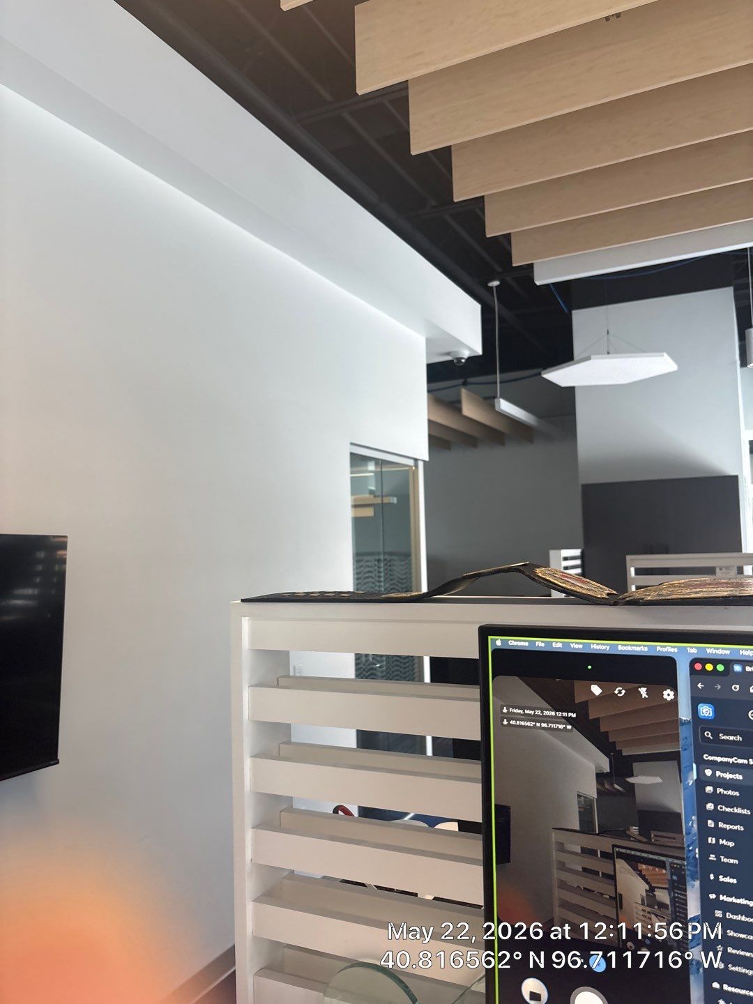 Modern Office Build-Out with Custom Glass Partitions in Lincoln by CompanyCam Sales Demo