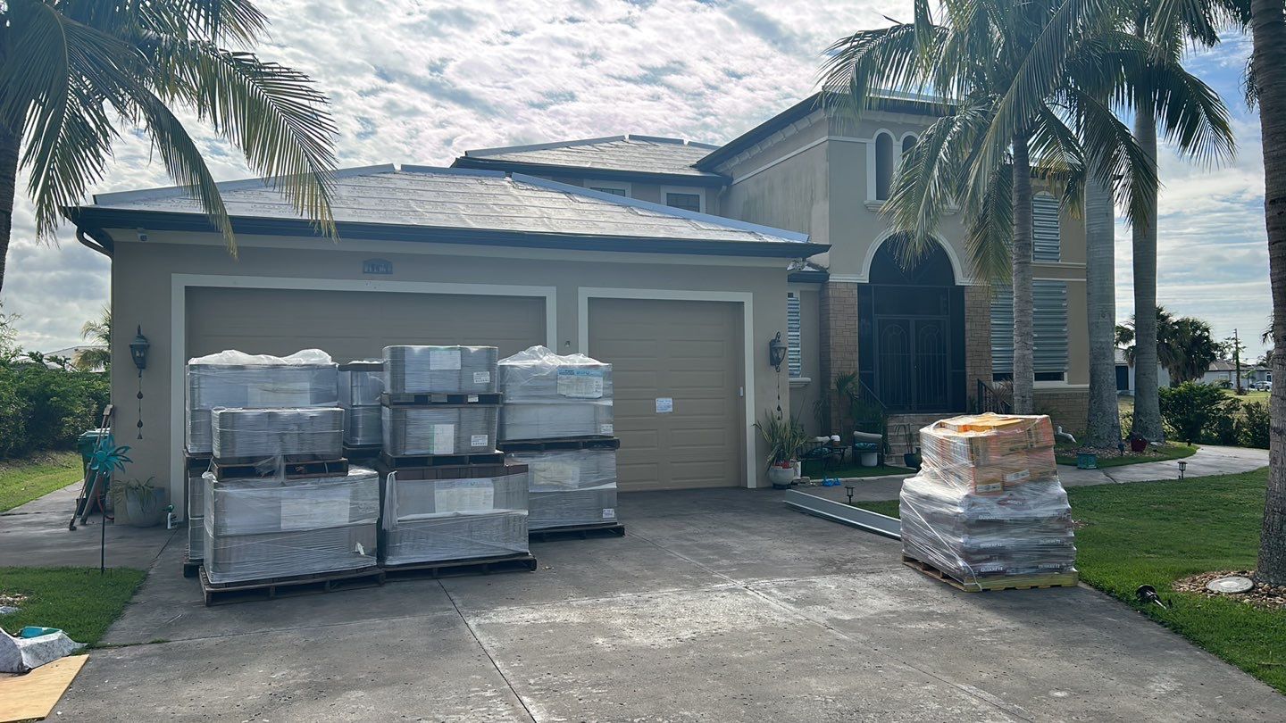 Punta Gorda Concrete Tile Roof Replacement by Four Peaks Roofing