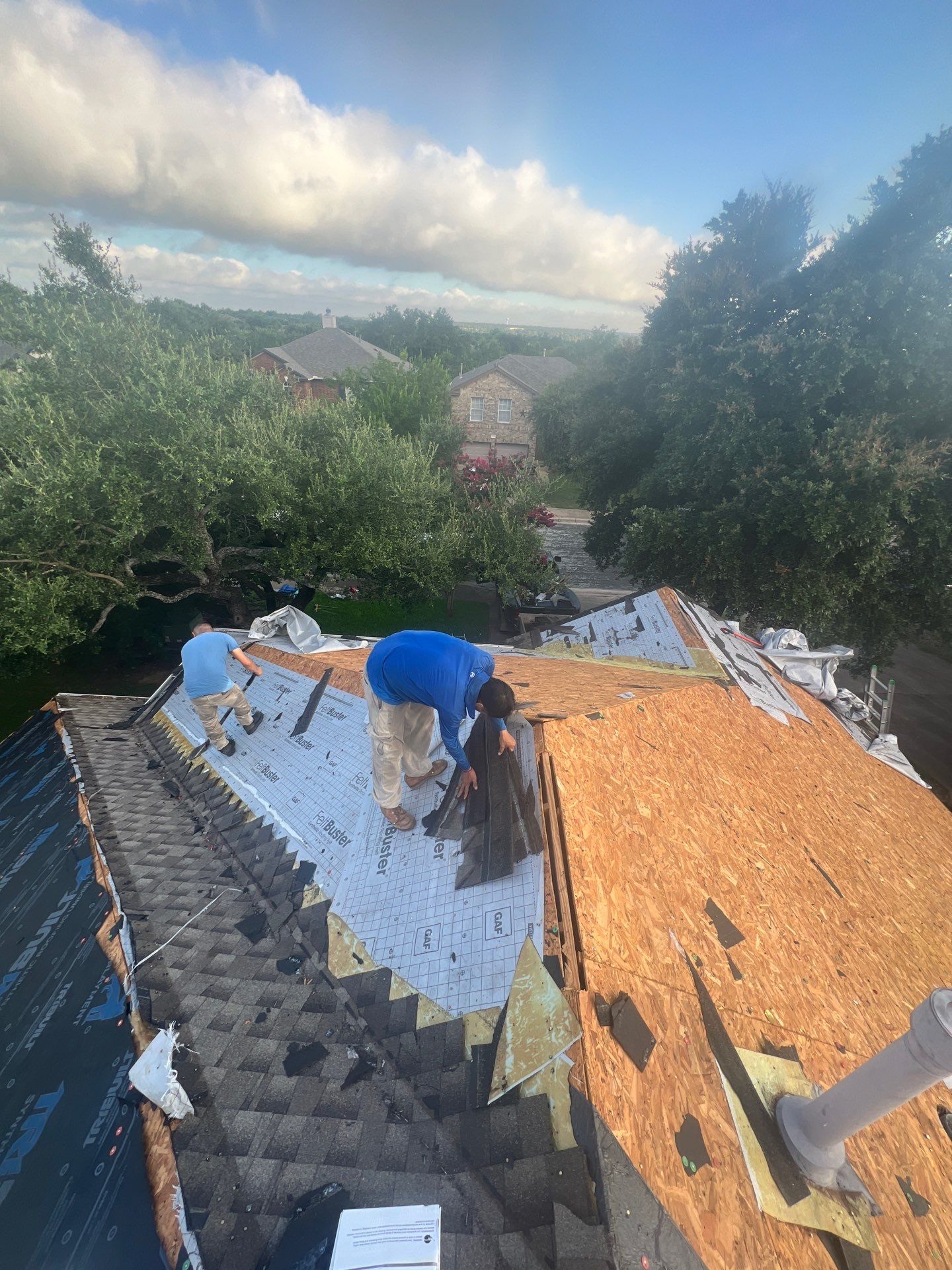 Project in Round Rock by Rhino Roofing and General Contracting, LLC