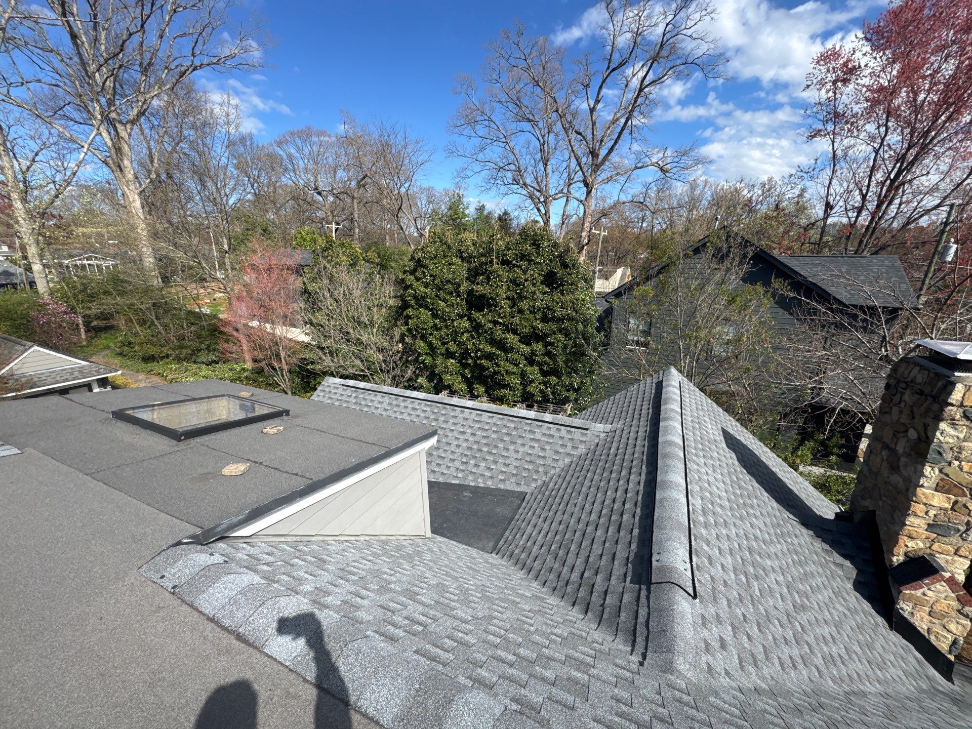 Certainteed Landmark Architectural Shingle in Heather Blend color by H&S Roofing and Gutter