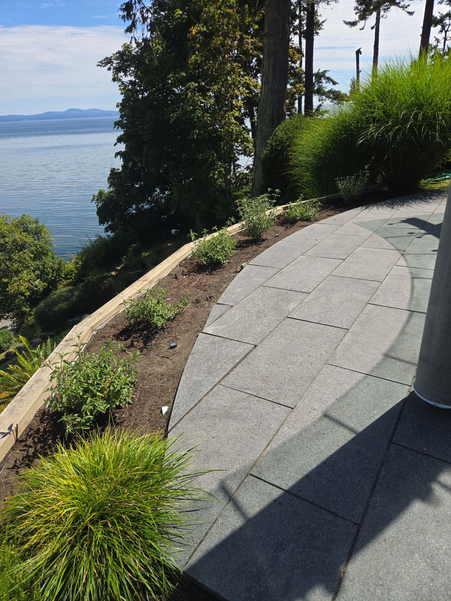 Patio Edge Stabilization & Romex Upgrade by Habanero Garden and Exterior Care