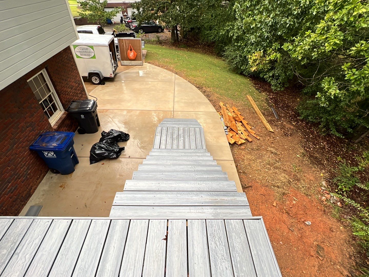 South Trace Lane - Deck Installation and Chimney Repair by Pillar and Pine